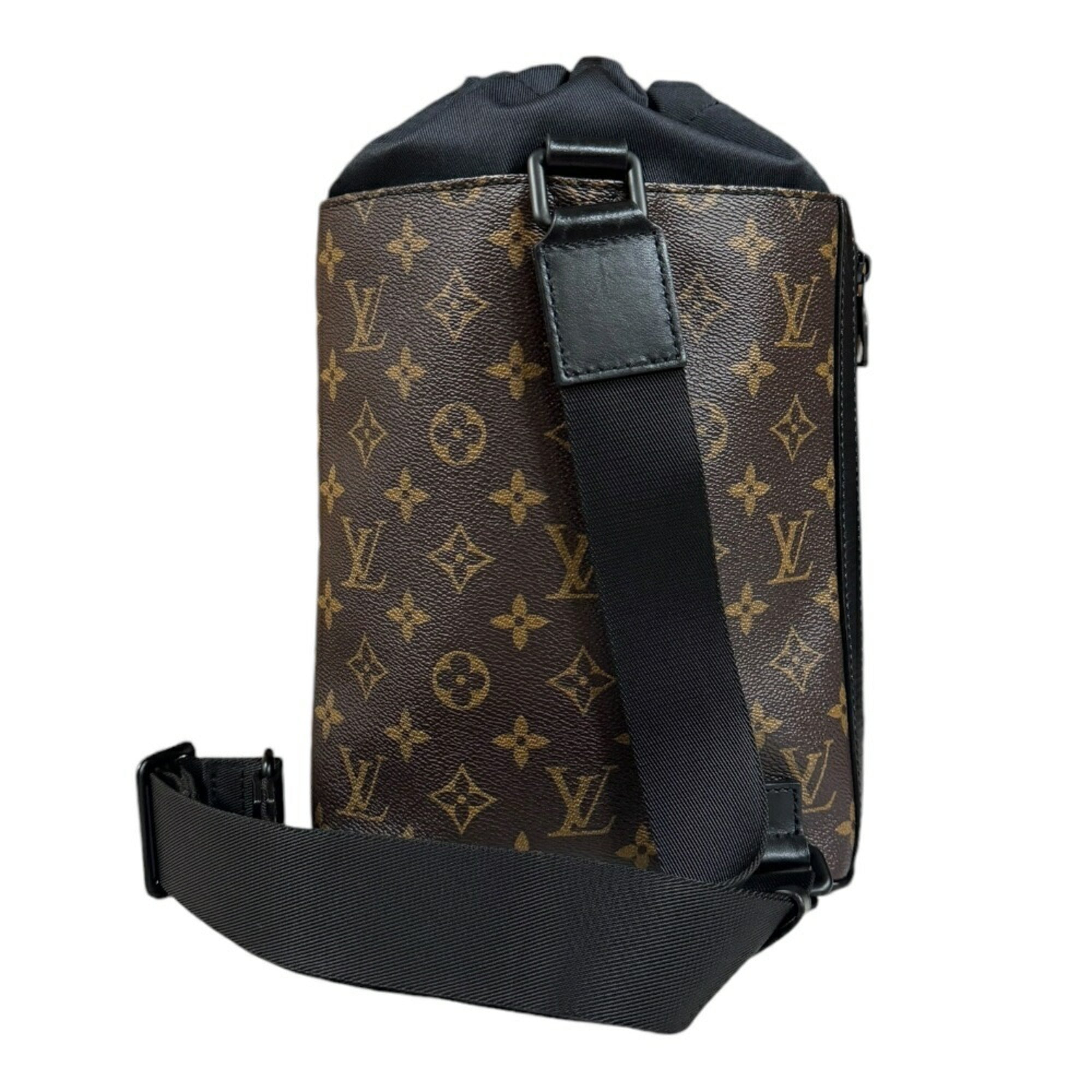 Louis Vuitton Brown Monogram Canvas Sling Bag (Pre-Owned)