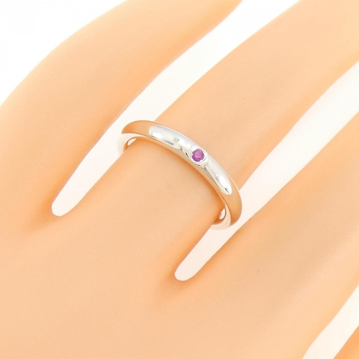 Tiffany Silver 925 Band Ring (Pre-Owned)