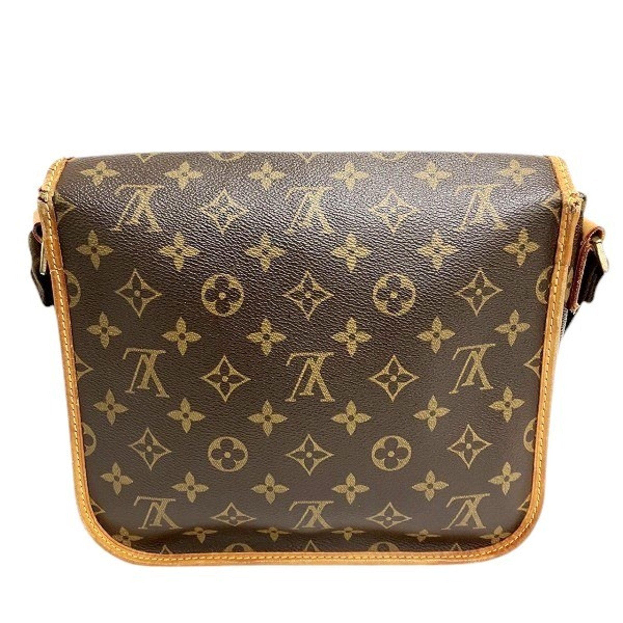 Louis Vuitton Brown Galle Monogram Monogram Shoulder Bag (Pre-Owned)