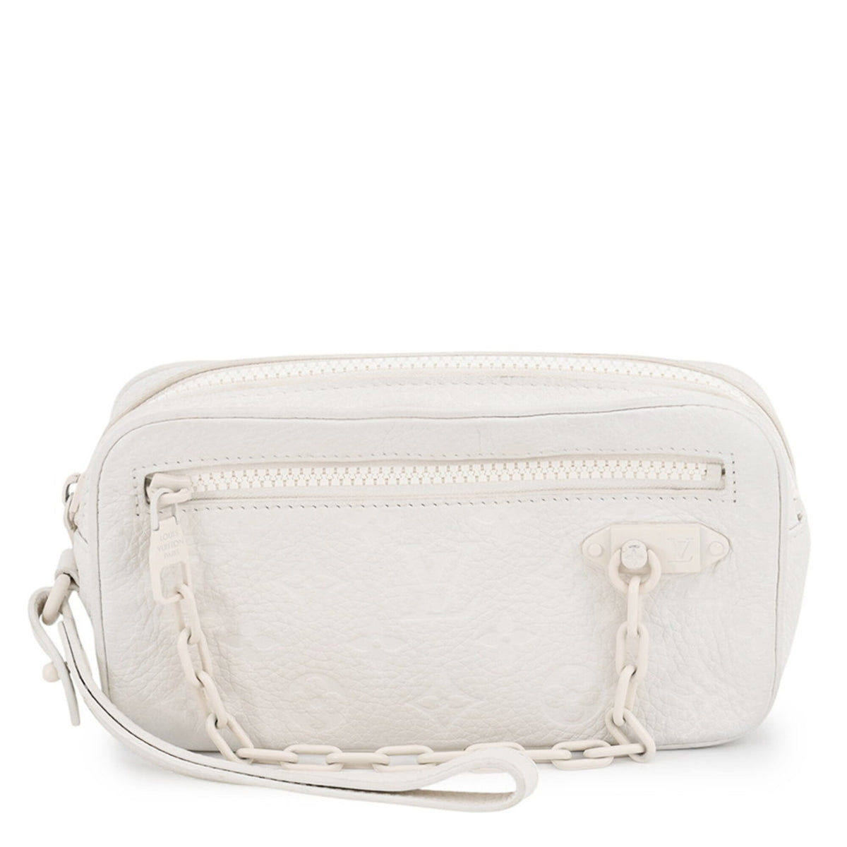Louis Vuitton Monogram Empreinte White Monogram Empreinte Handbag Pochette (Pre-Owned)