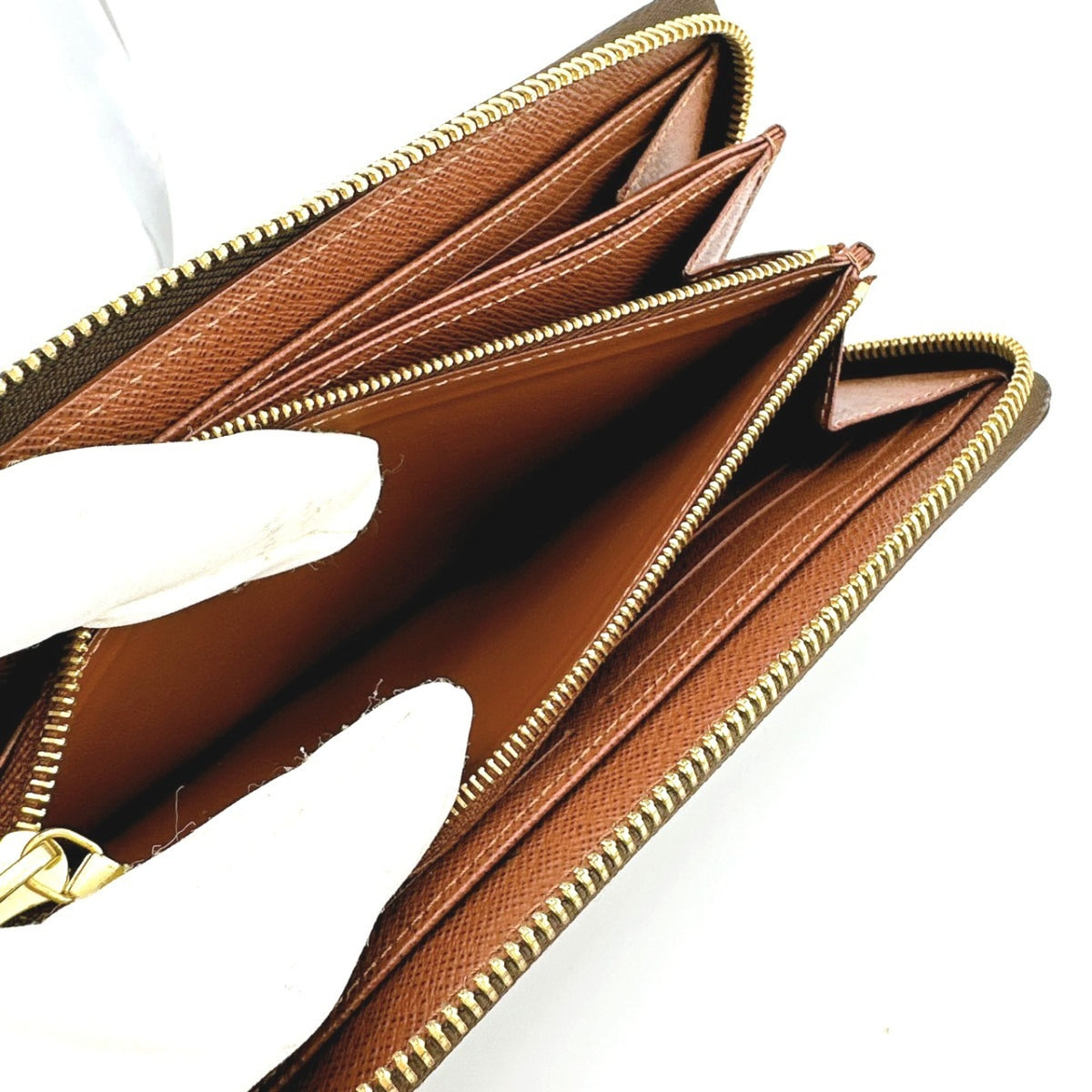 Louis Vuitton Monogram Brown Monogram Long Wallet (Bi-Fold) (Pre-Owned)