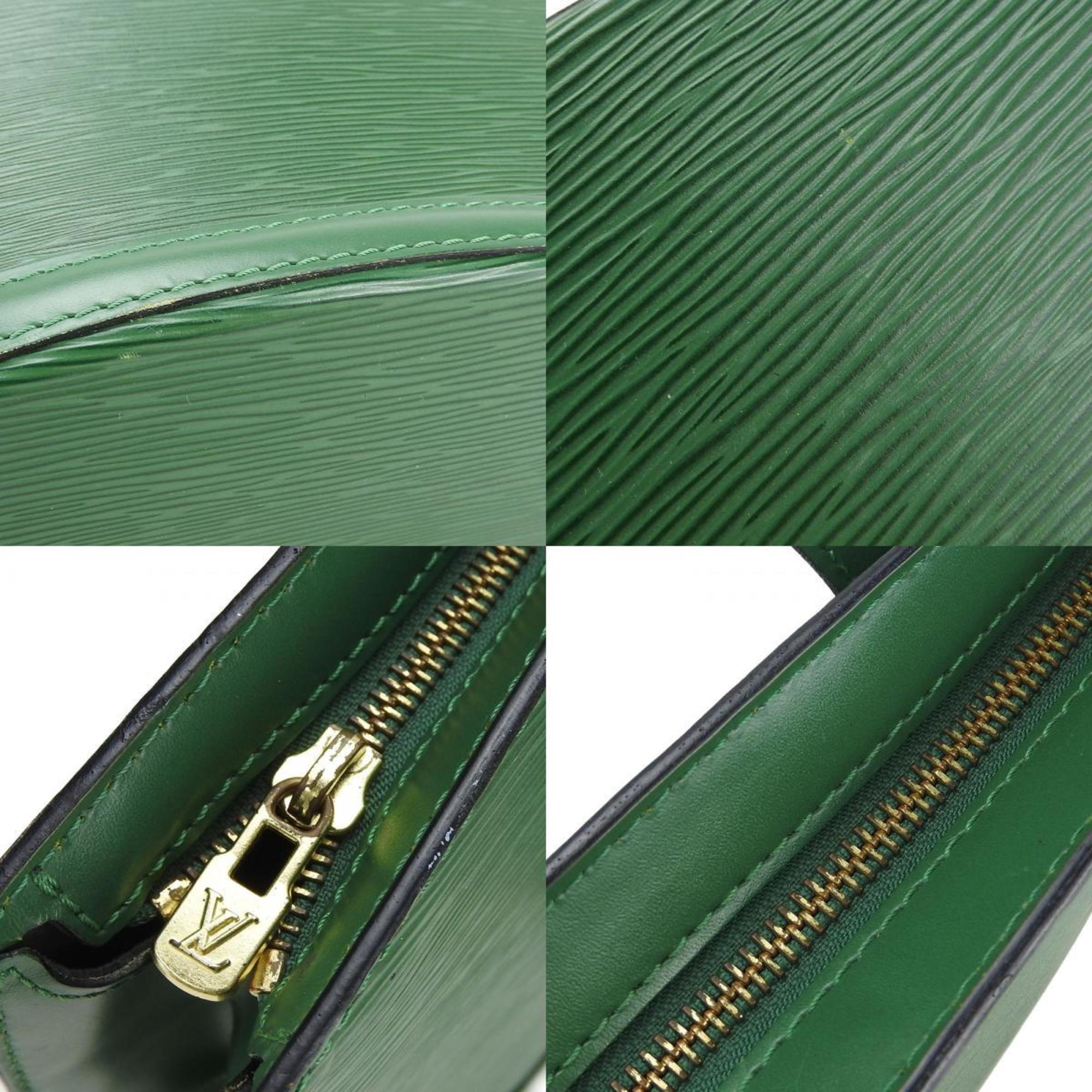 Louis Vuitton Borneo Green Epi Leather Handbag (Pre-Owned)