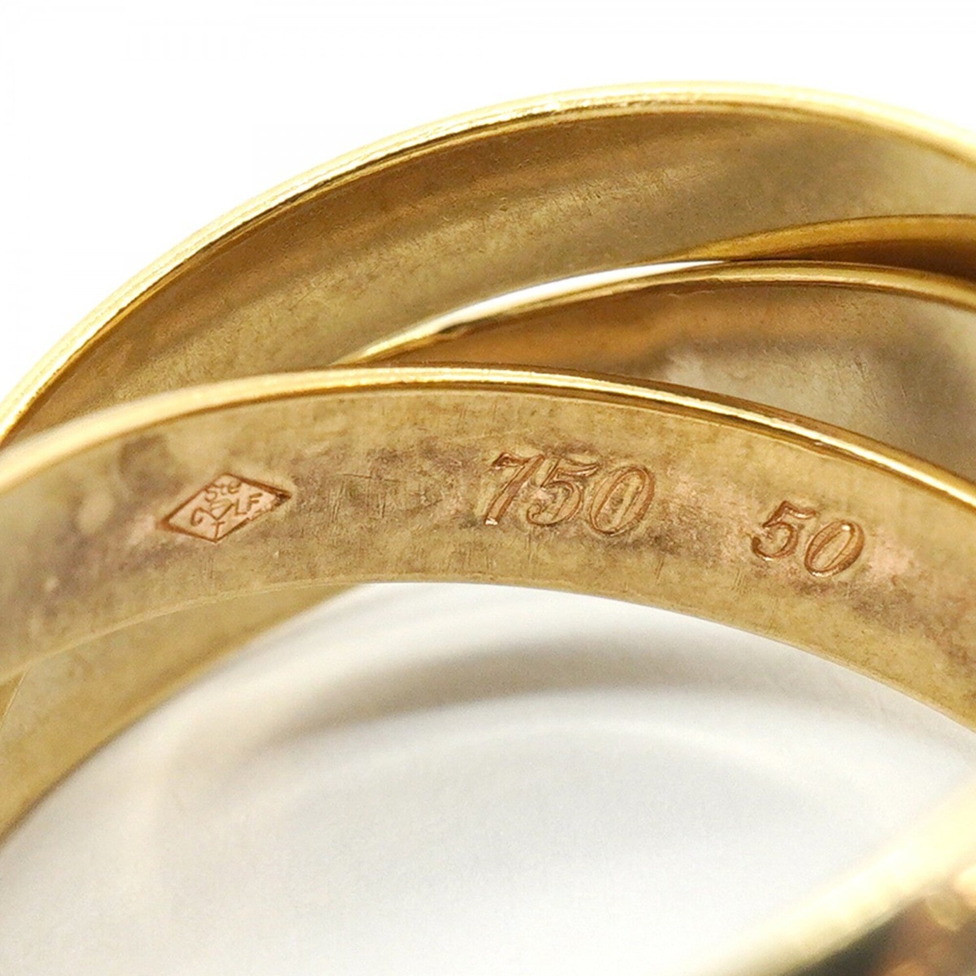 Cartier Yellow Gold (18K) Pink Gold (18K) White Gold (18K) Band Ring (Pre-Owned)