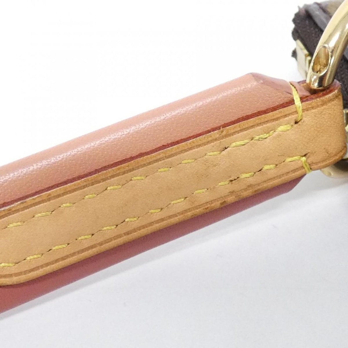 Louis Vuitton Brown Coated Canvas Shoulder Bag (Pre-Owned)