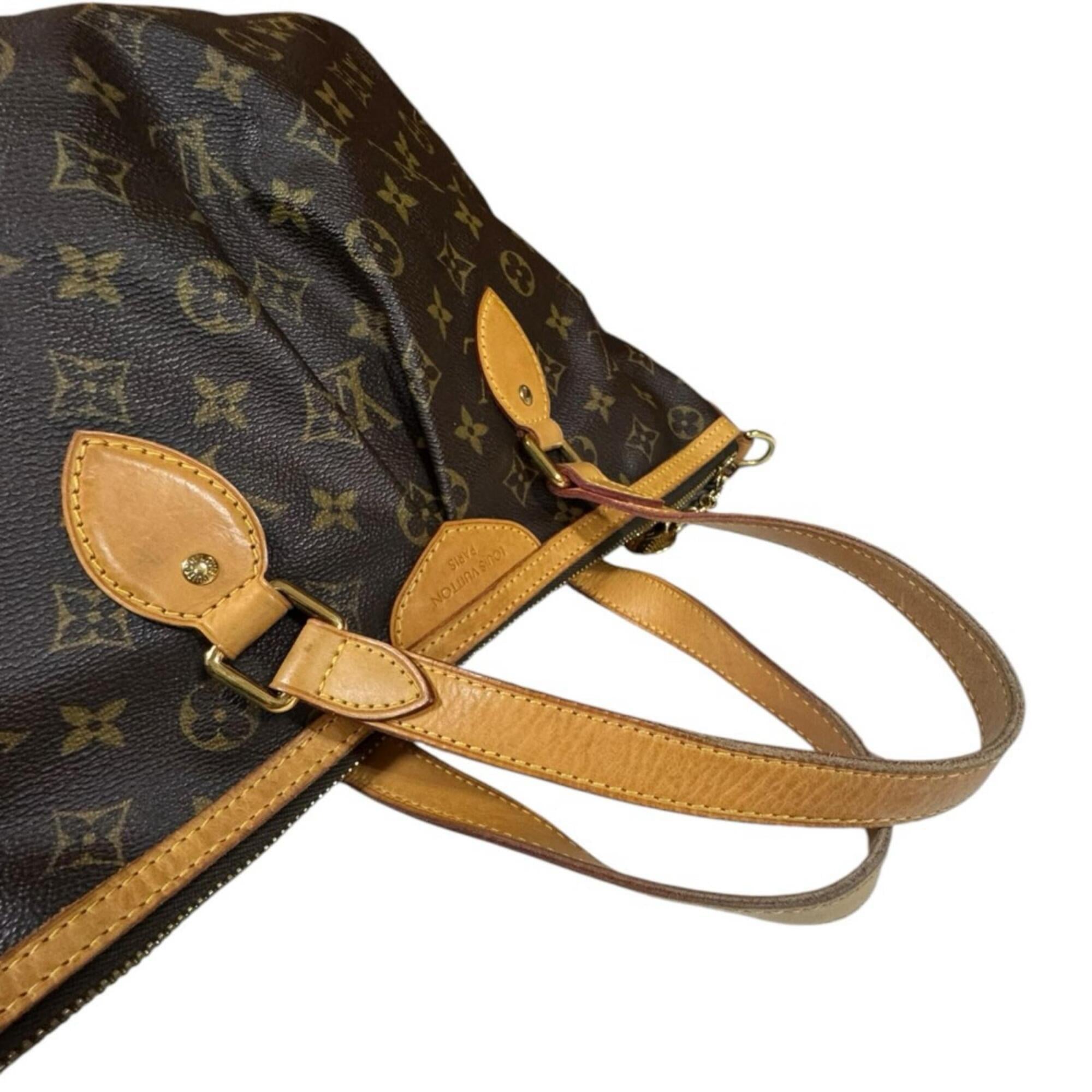 Louis Vuitton Brown Monogram Canvas Shoulder Bag (Pre-Owned)