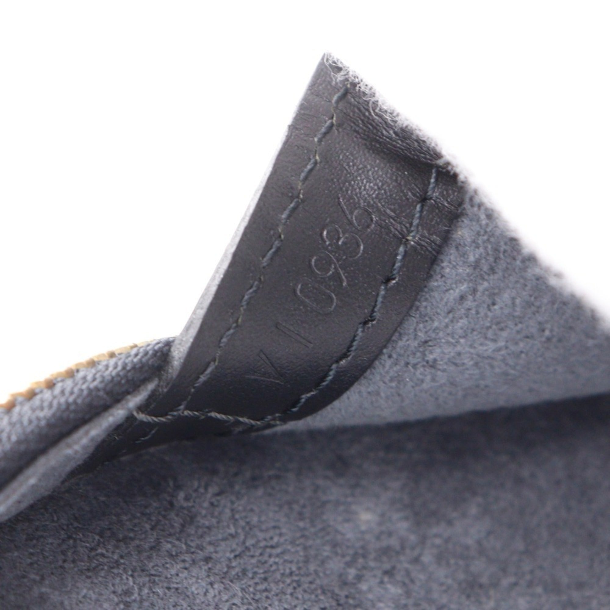 Louis Vuitton Epi Black Noir Epi Leather Backpack (Pre-Owned)