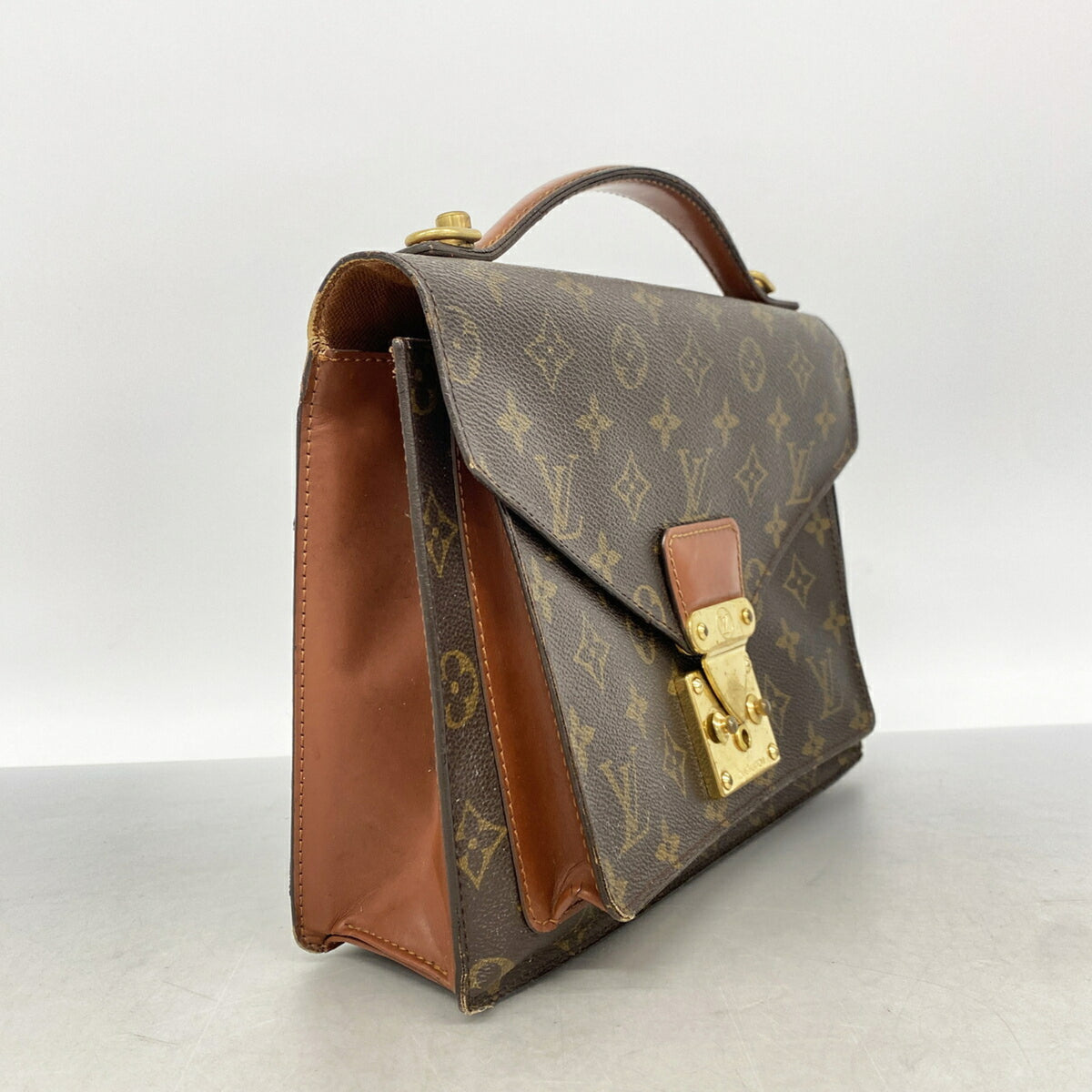 Louis Vuitton Brown Handbag (Pre-Owned)