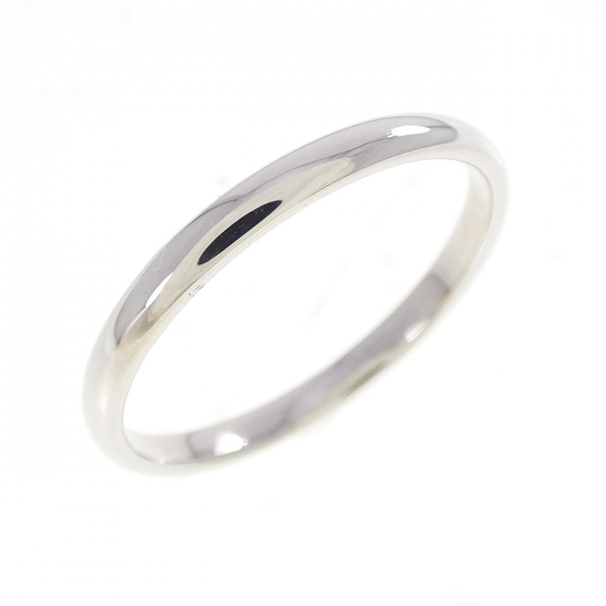 Tiffany Silver Platinum 950 Band Ring (Pre-Owned)