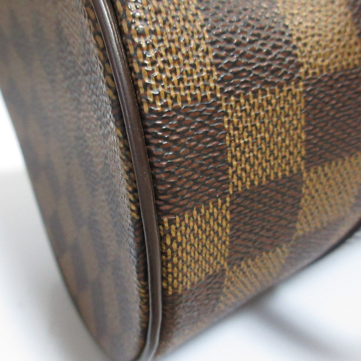 Louis Vuitton Brown Galle Damier Canvas Handbag (Pre-Owned)