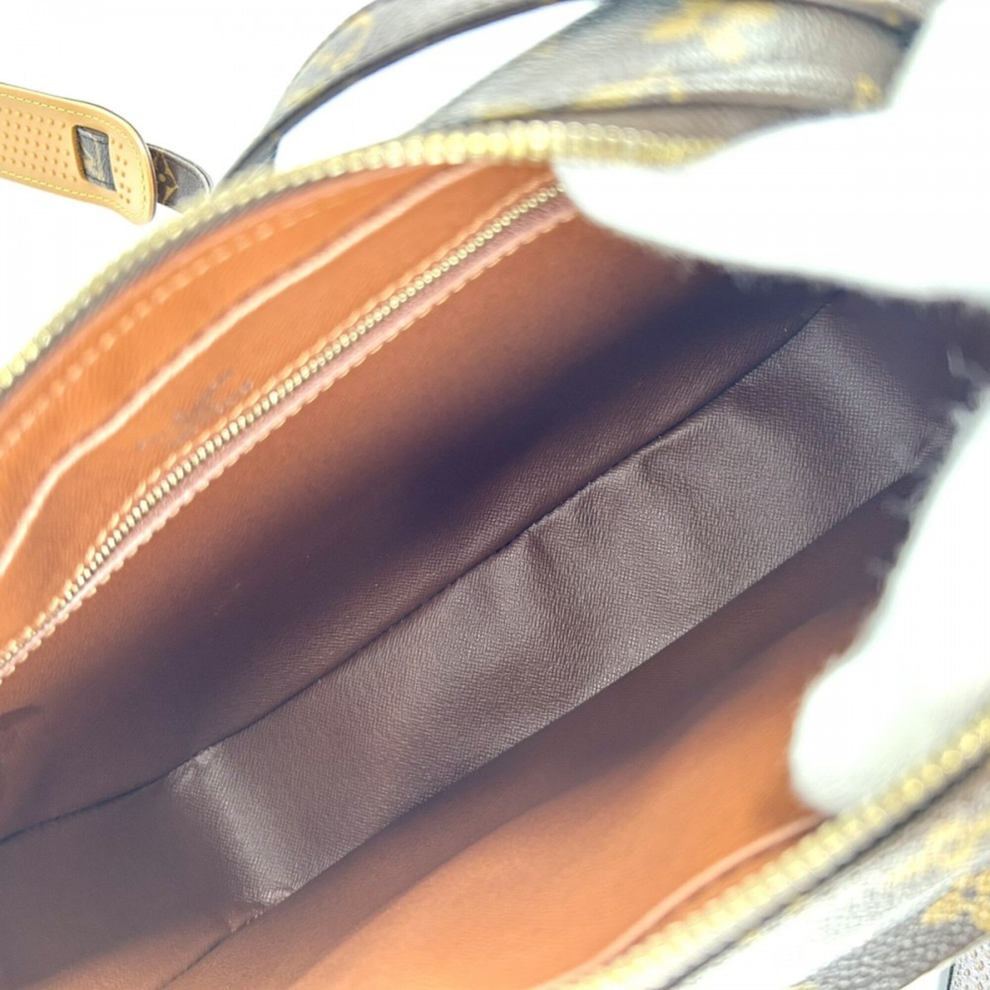 Louis Vuitton Brown Monogram Canvas Shoulder Bag (Pre-Owned)