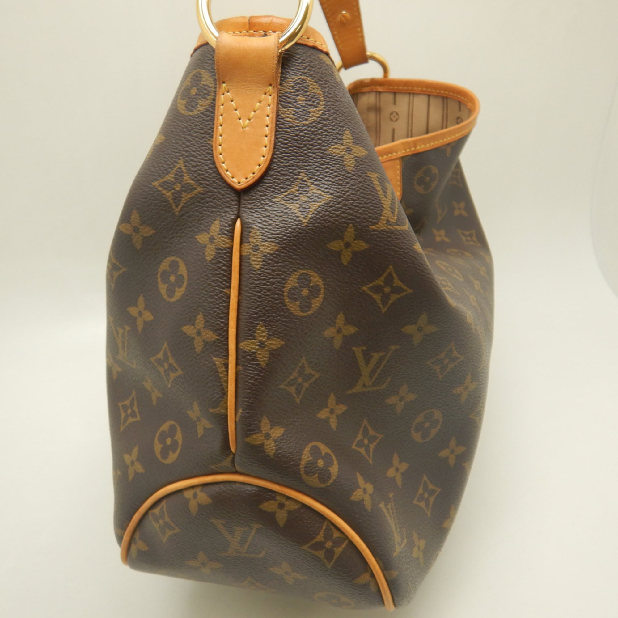 Louis Vuitton Brown Monogram Canvas Shoulder Bag (Pre-Owned)