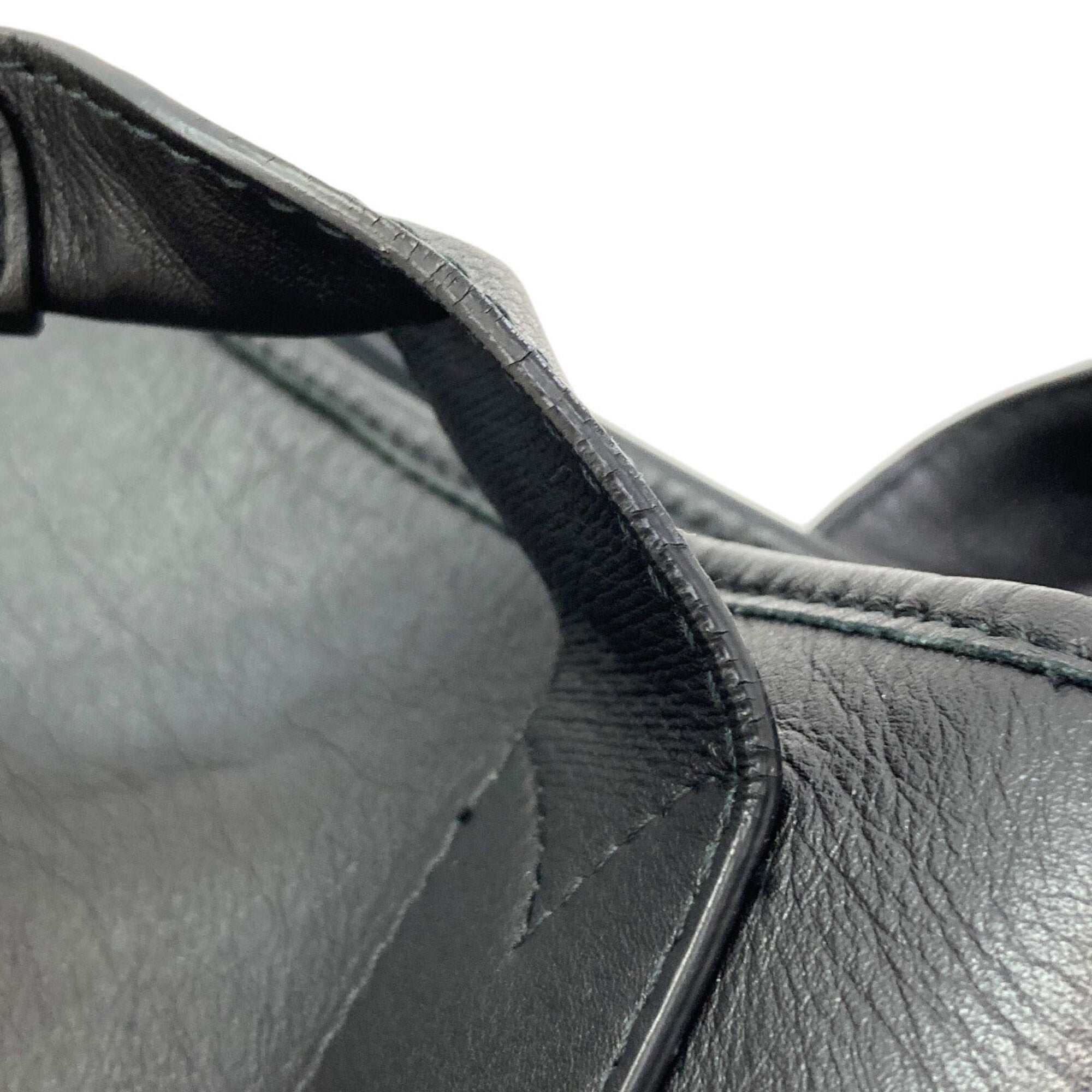 Balenciaga Black Leather Handbag (Pre-Owned)