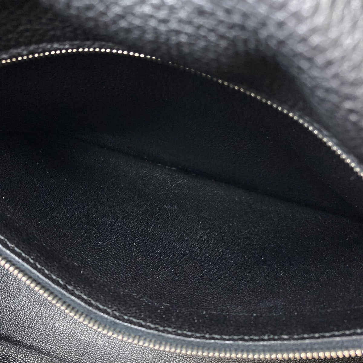 Hermes Kelly Black Togo Leather Handbag (Pre-Owned)
