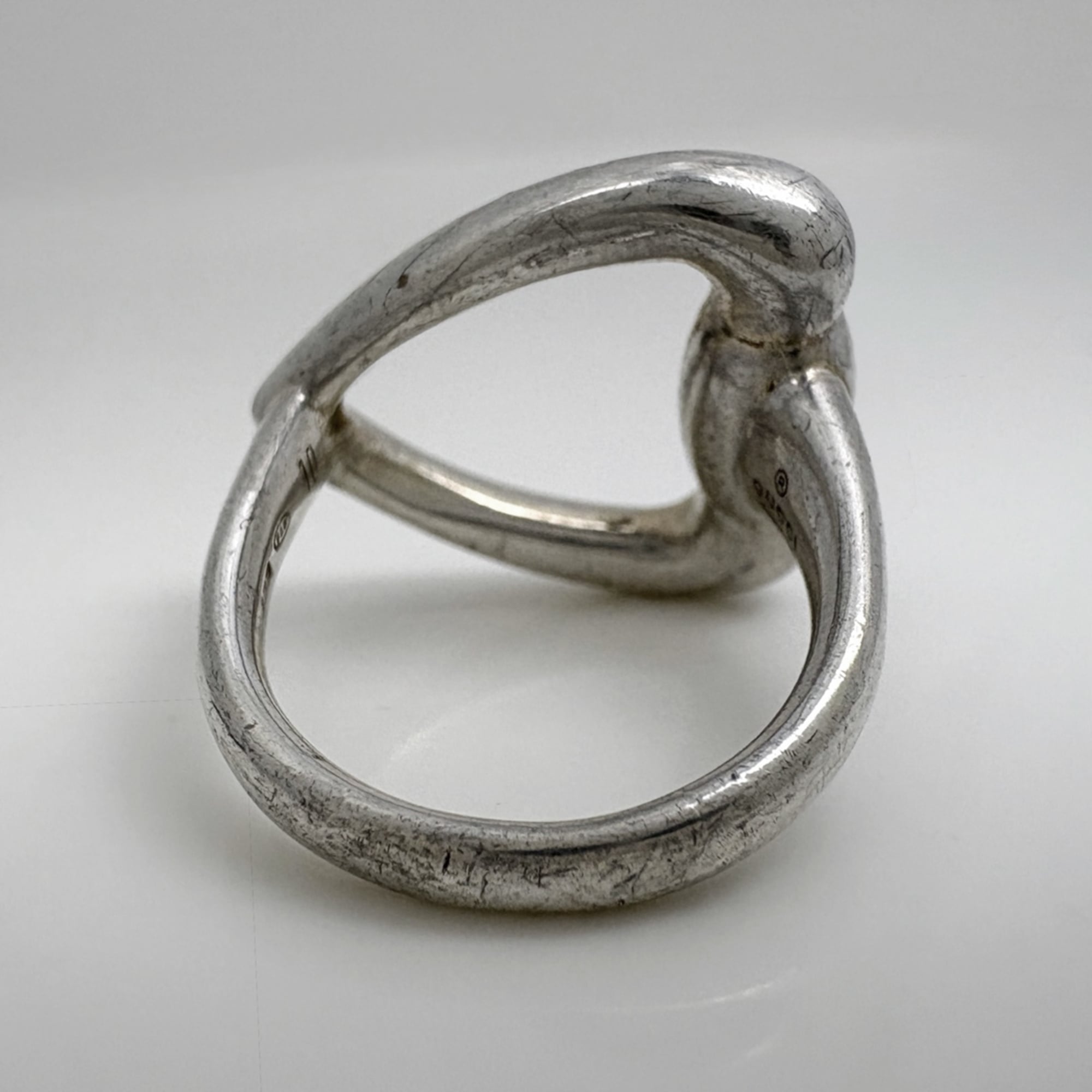 Gucci Silver Silver 925 Band Ring (Pre-Owned)