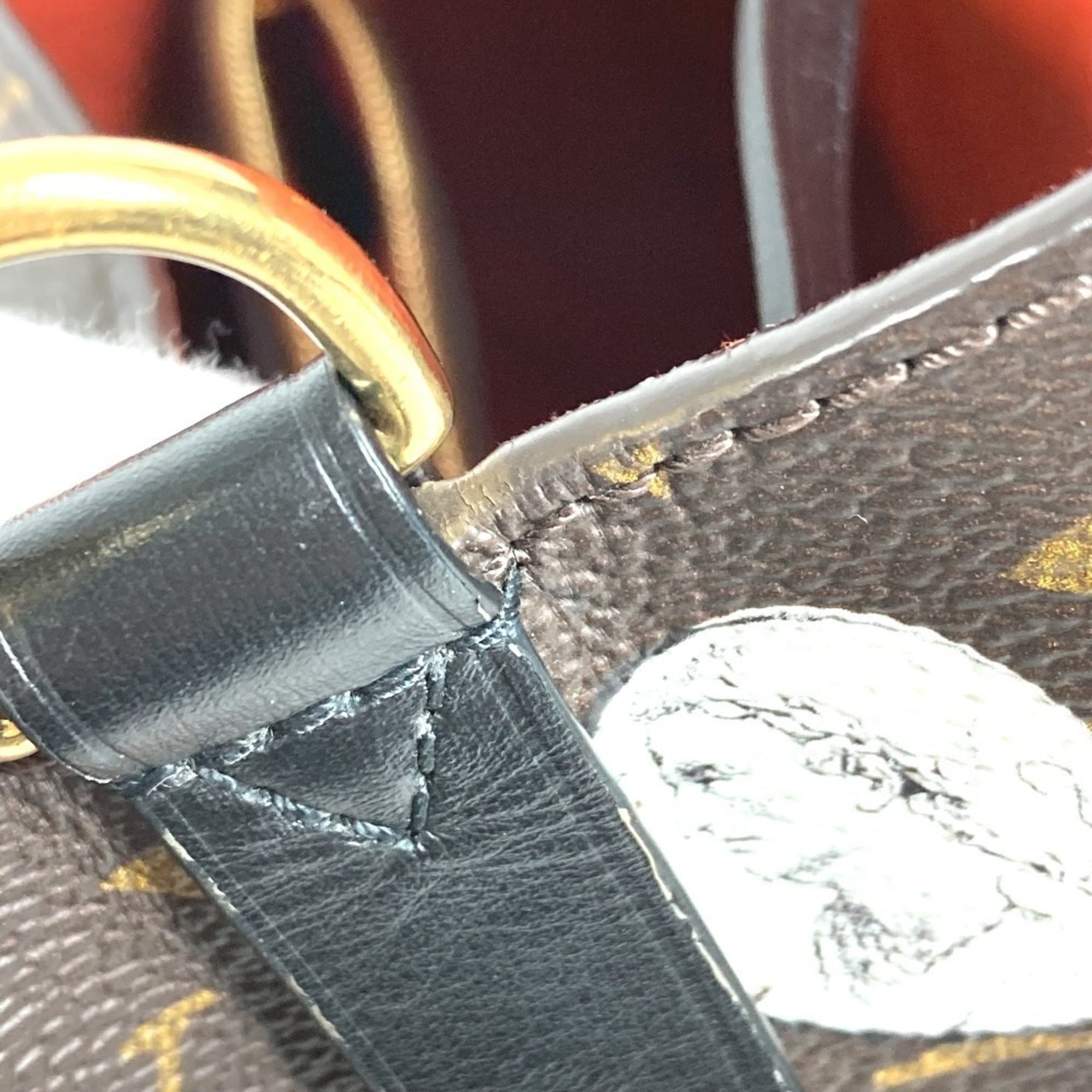 Louis Vuitton Brown Multi-Color Monogram Shoulder Bag (Pre-Owned)