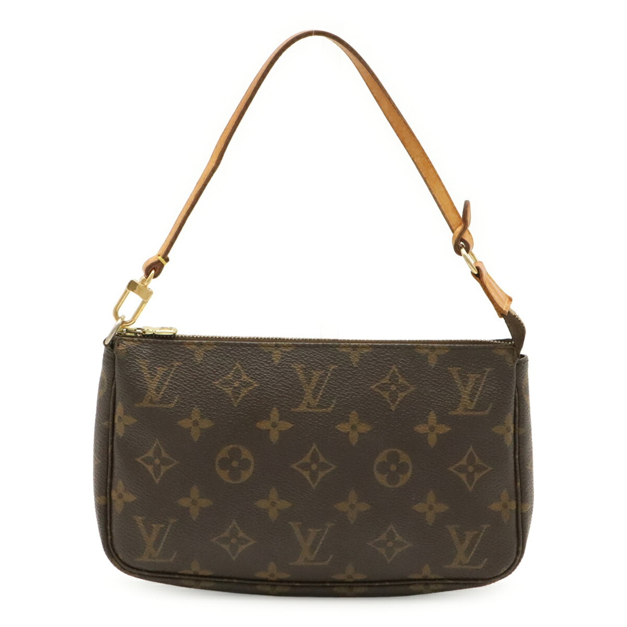 Louis Vuitton Monogram Brown Monogram Handbag Pochette (Pre-Owned)