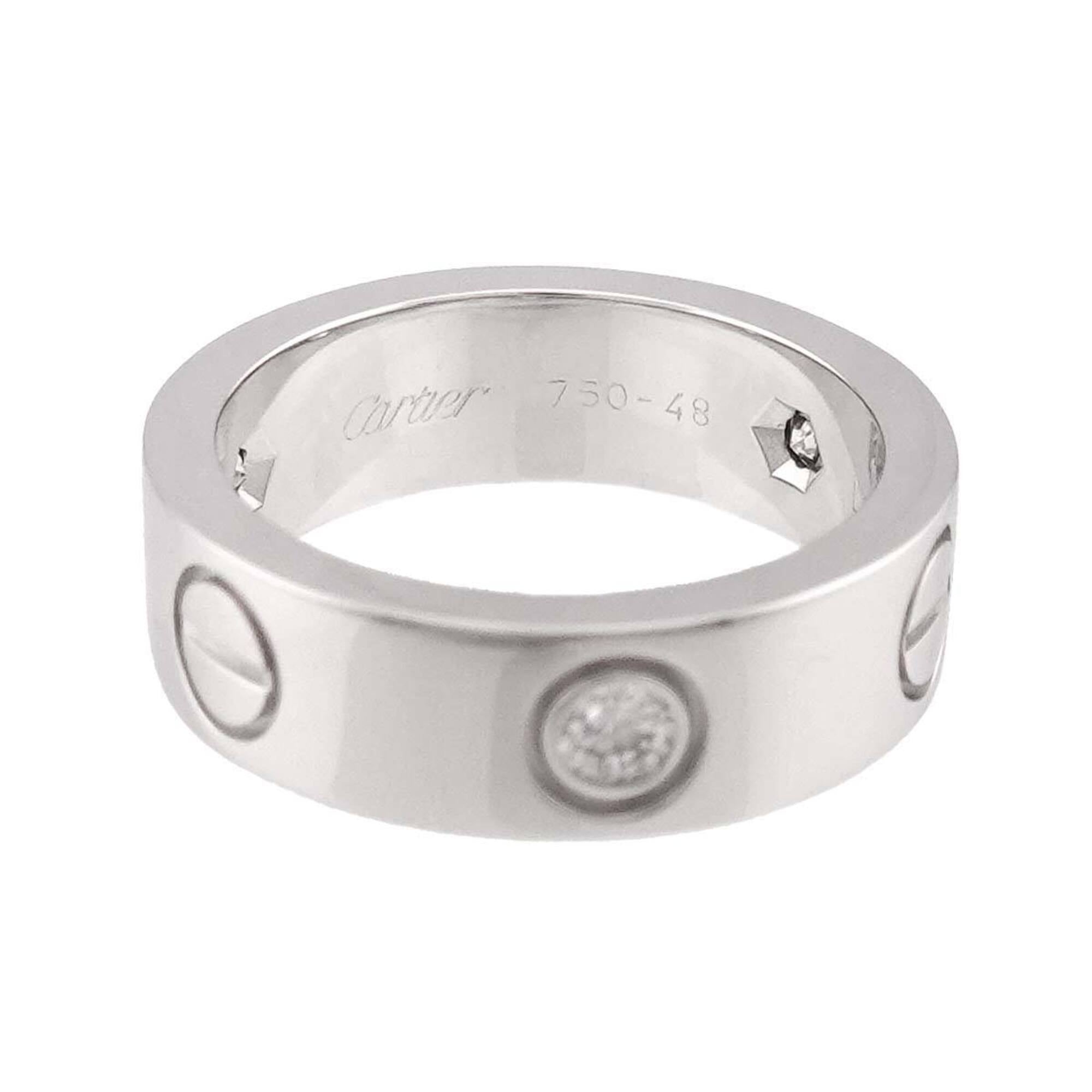 Cartier White Gold (18K) Band Ring (Pre-Owned)