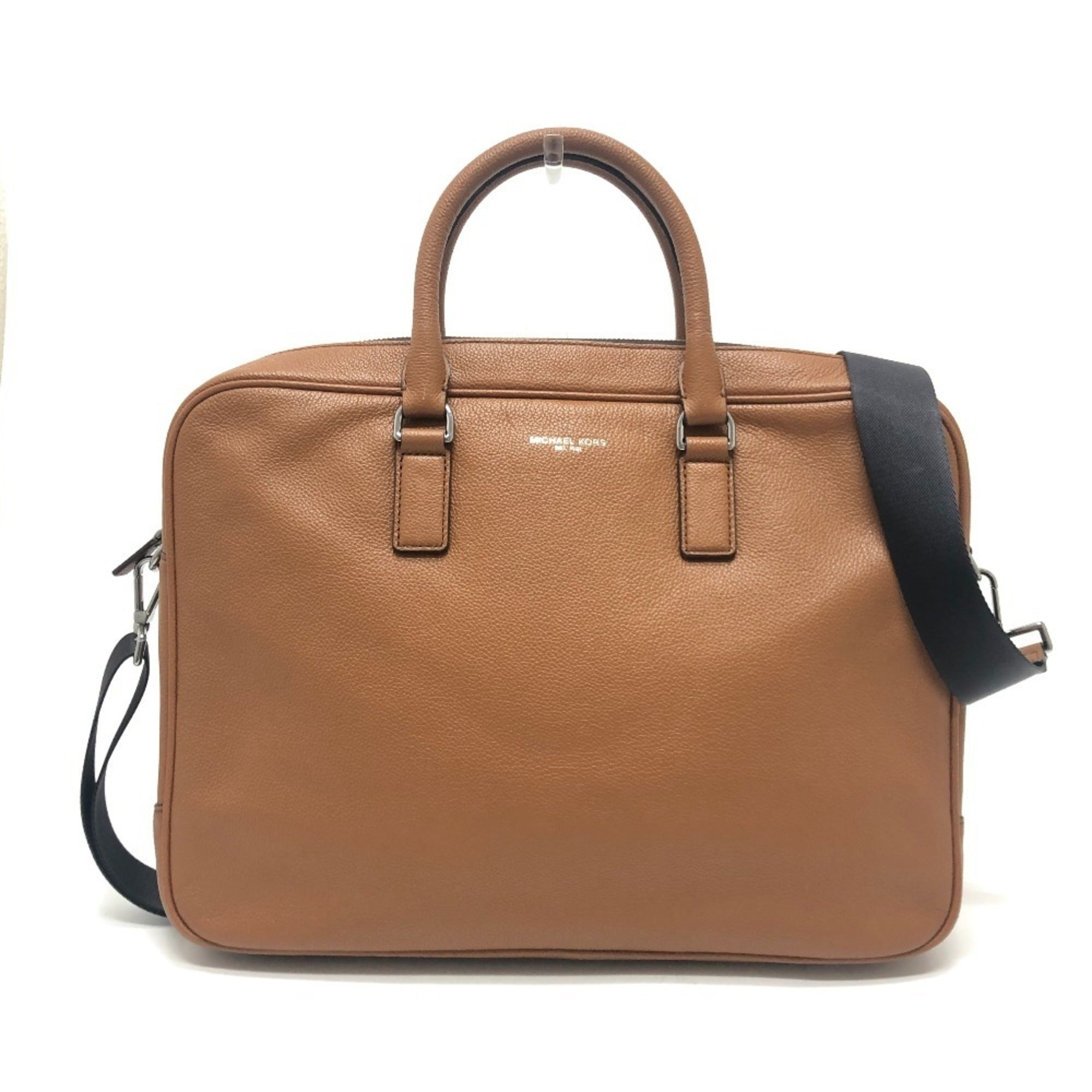 Michael Kors Brown Leather Briefcase (Pre-Owned)