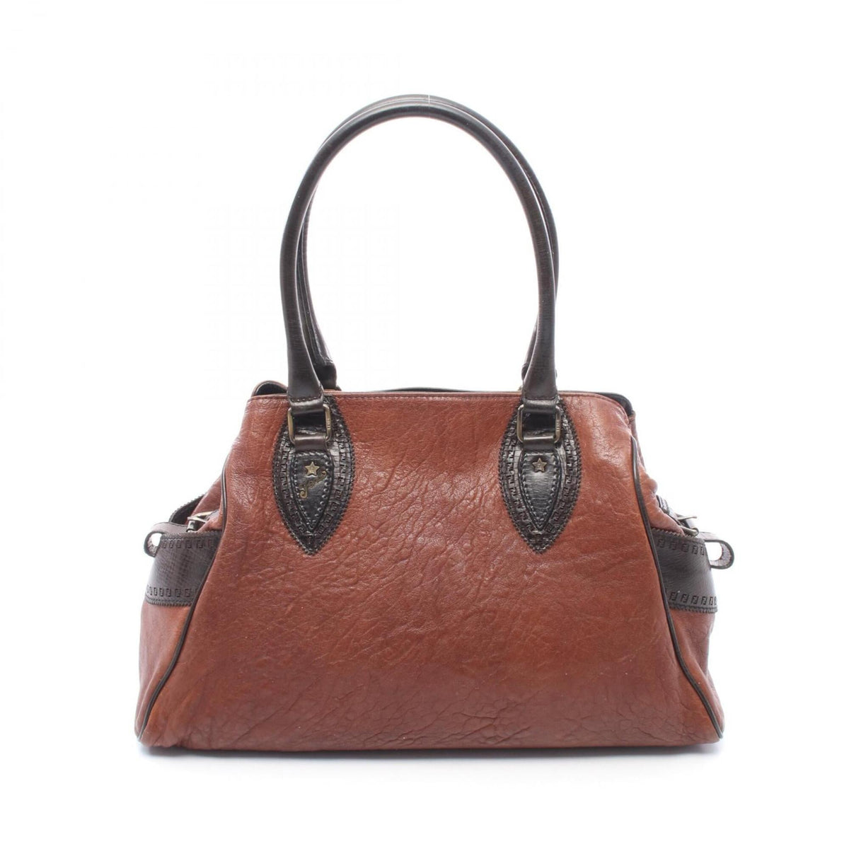 Fendi Brown Leather Handbag (Pre-Owned)