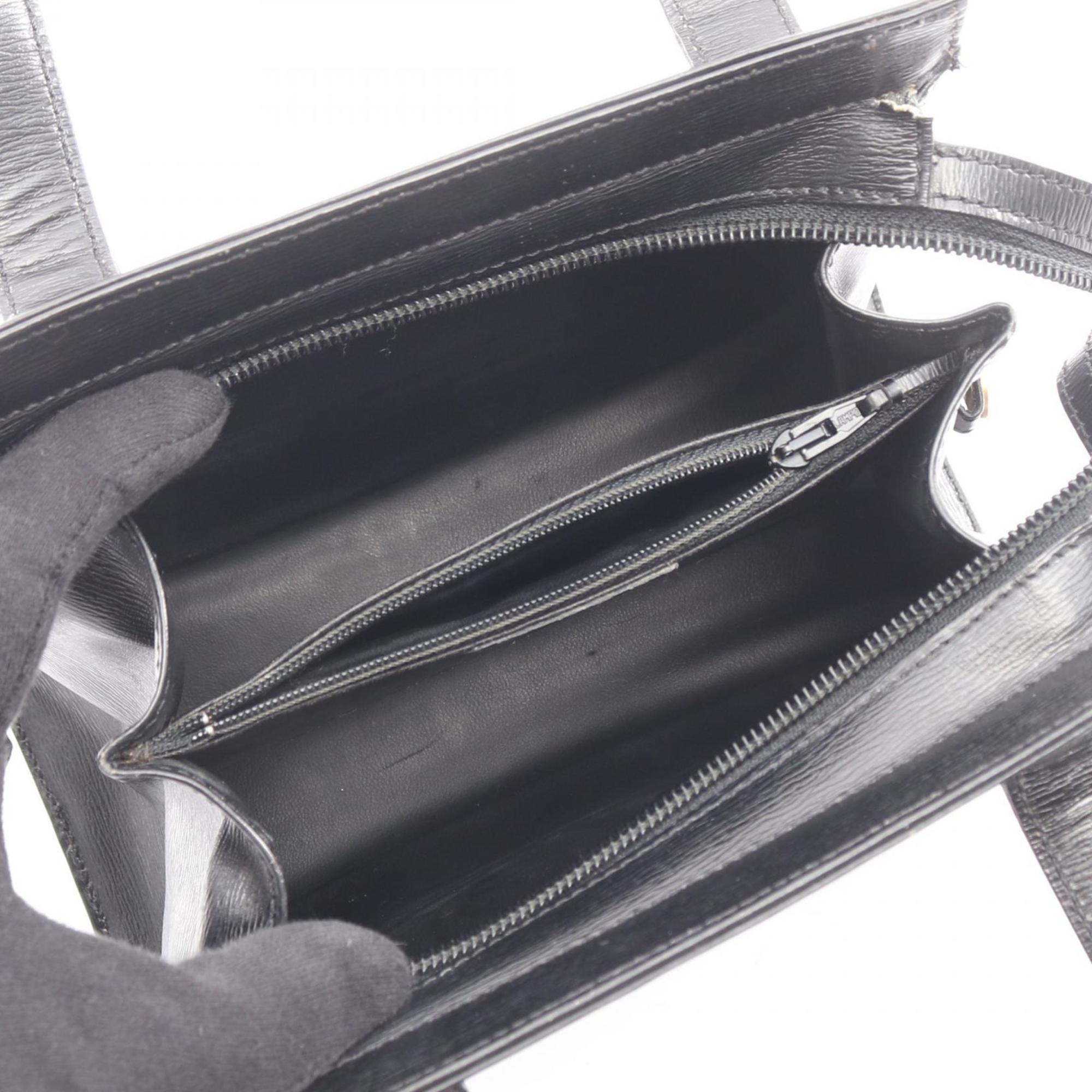 Christian Dior Black Leather Handbag (Pre-Owned)