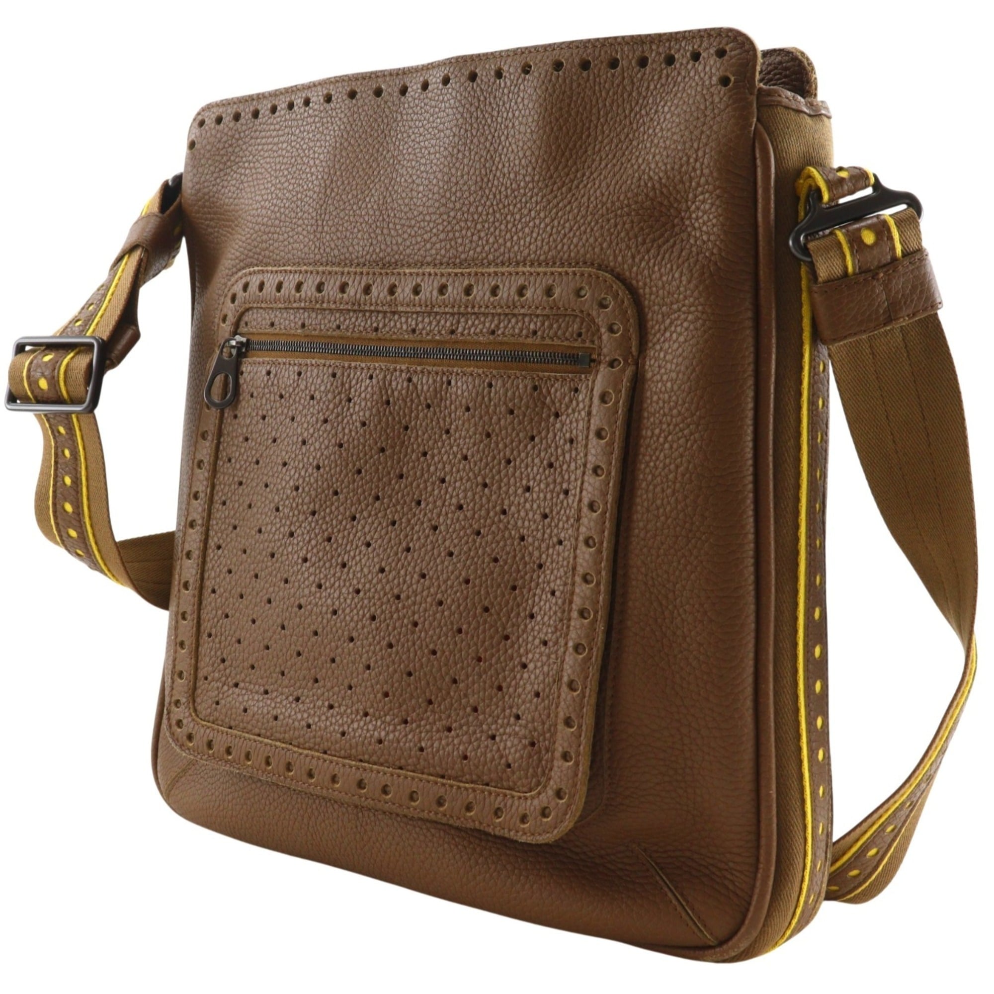 Bottega Veneta Brown Leather Shoulder Bag (Pre-Owned)