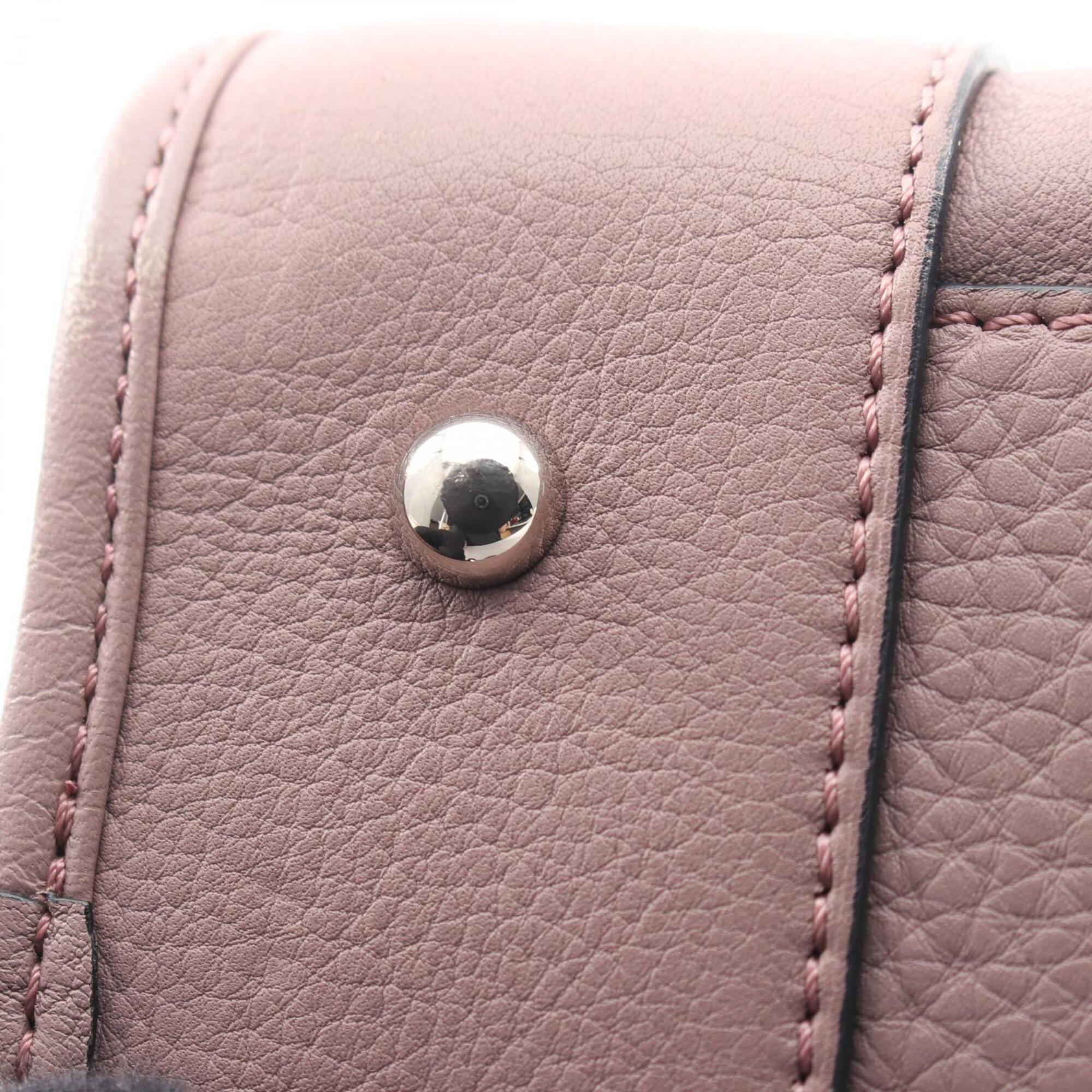 Loewe Pink Leather Handbag (Pre-Owned)