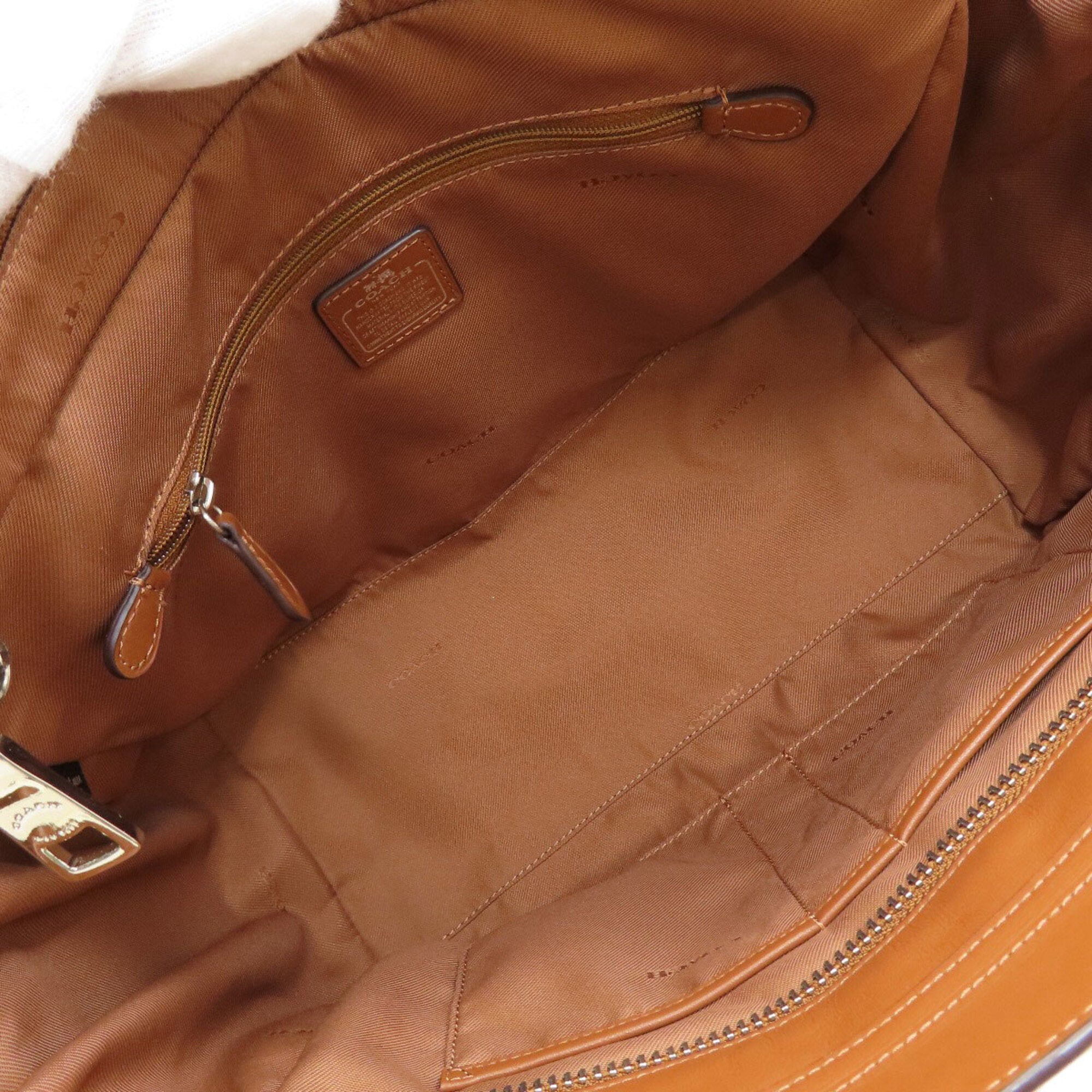 Coach Brown Leather Handbag (Pre-Owned)