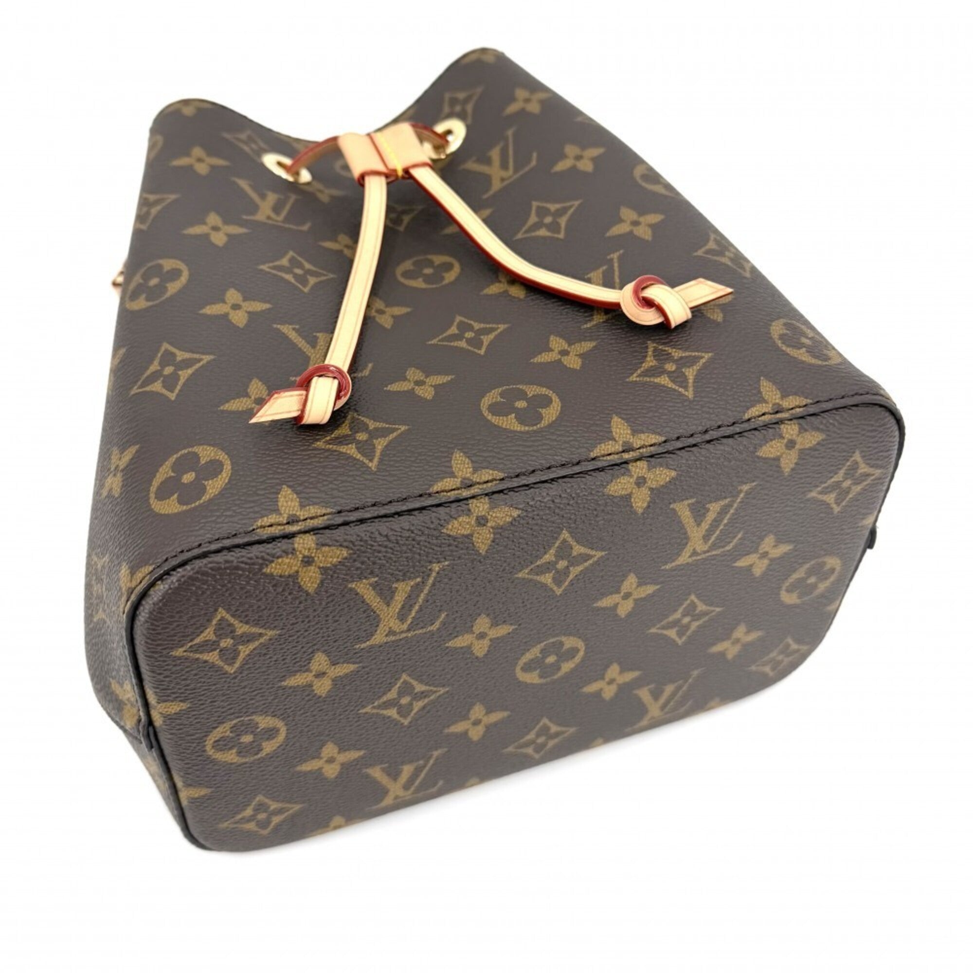 Louis Vuitton Brown Monogram Canvas Handbag Shoulder Bag (Pre-Owned)