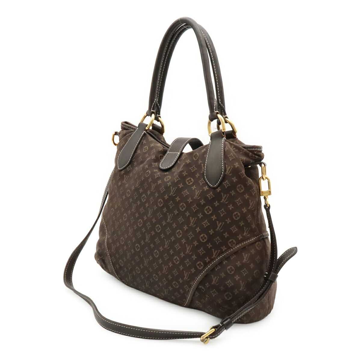 Louis Vuitton Brown Fusain Monogram Idylle Shoulder Bag Tote Bag (Pre-Owned)
