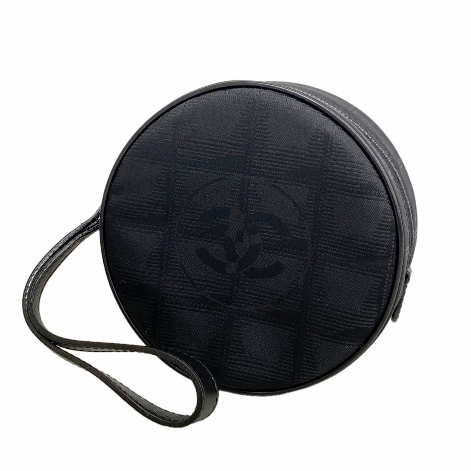 Chanel Black Nylon Pouch (Pre-Owned)