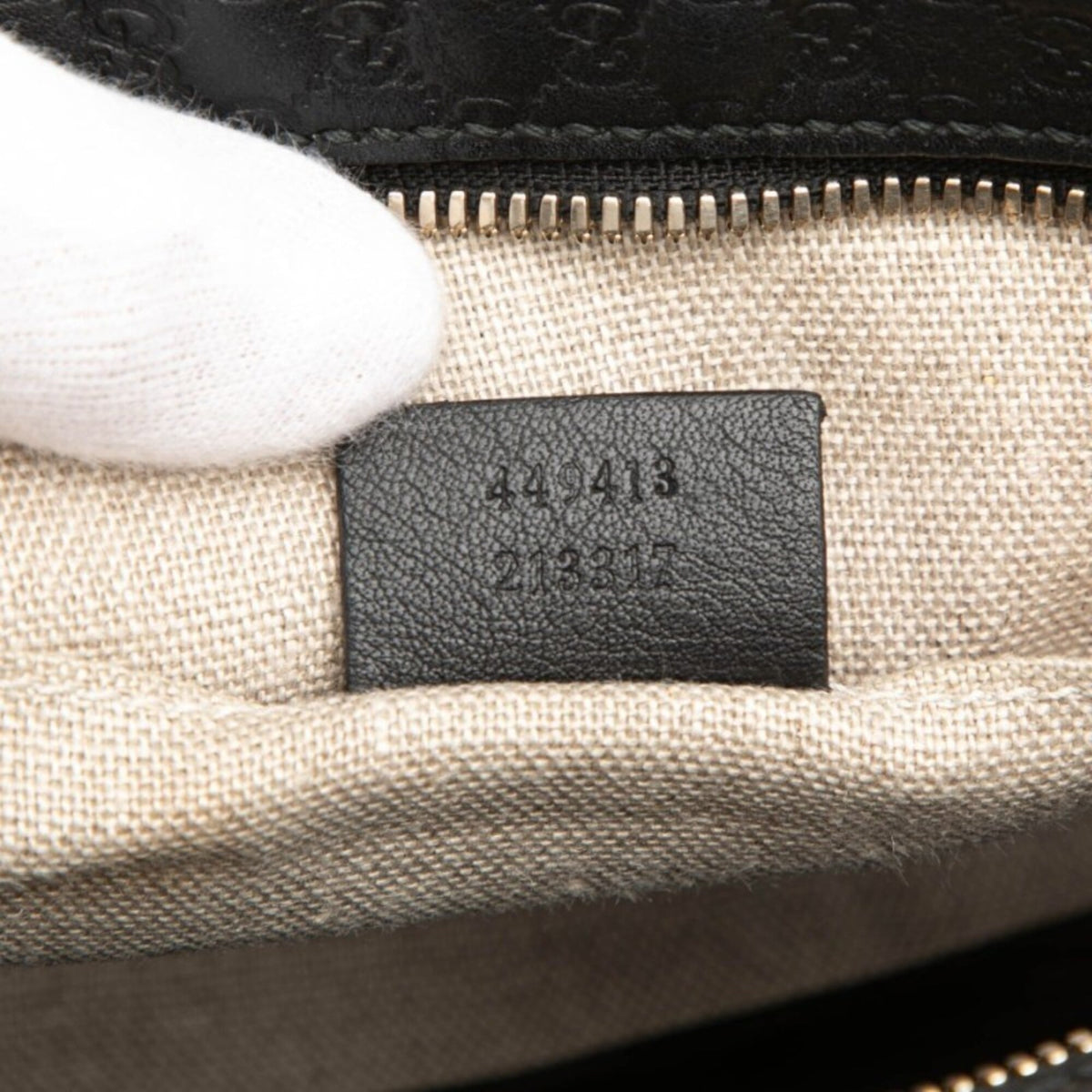 Gucci Black Leather Shoulder Bag (Pre-Owned)