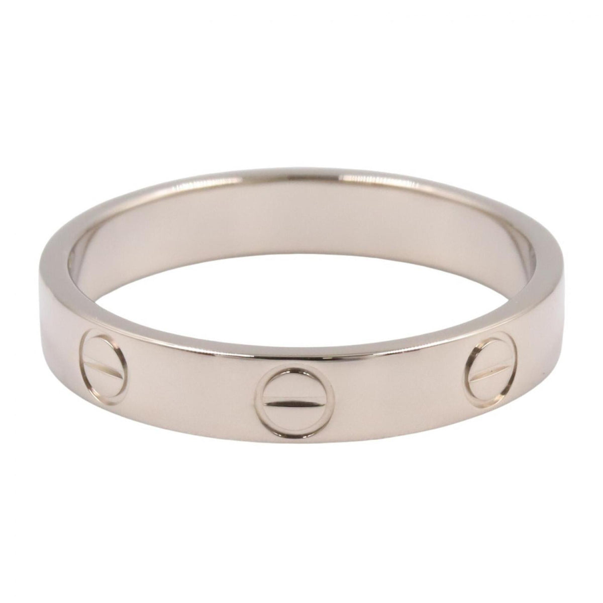 Cartier Silver White Gold (18K) Band Ring (Pre-Owned)