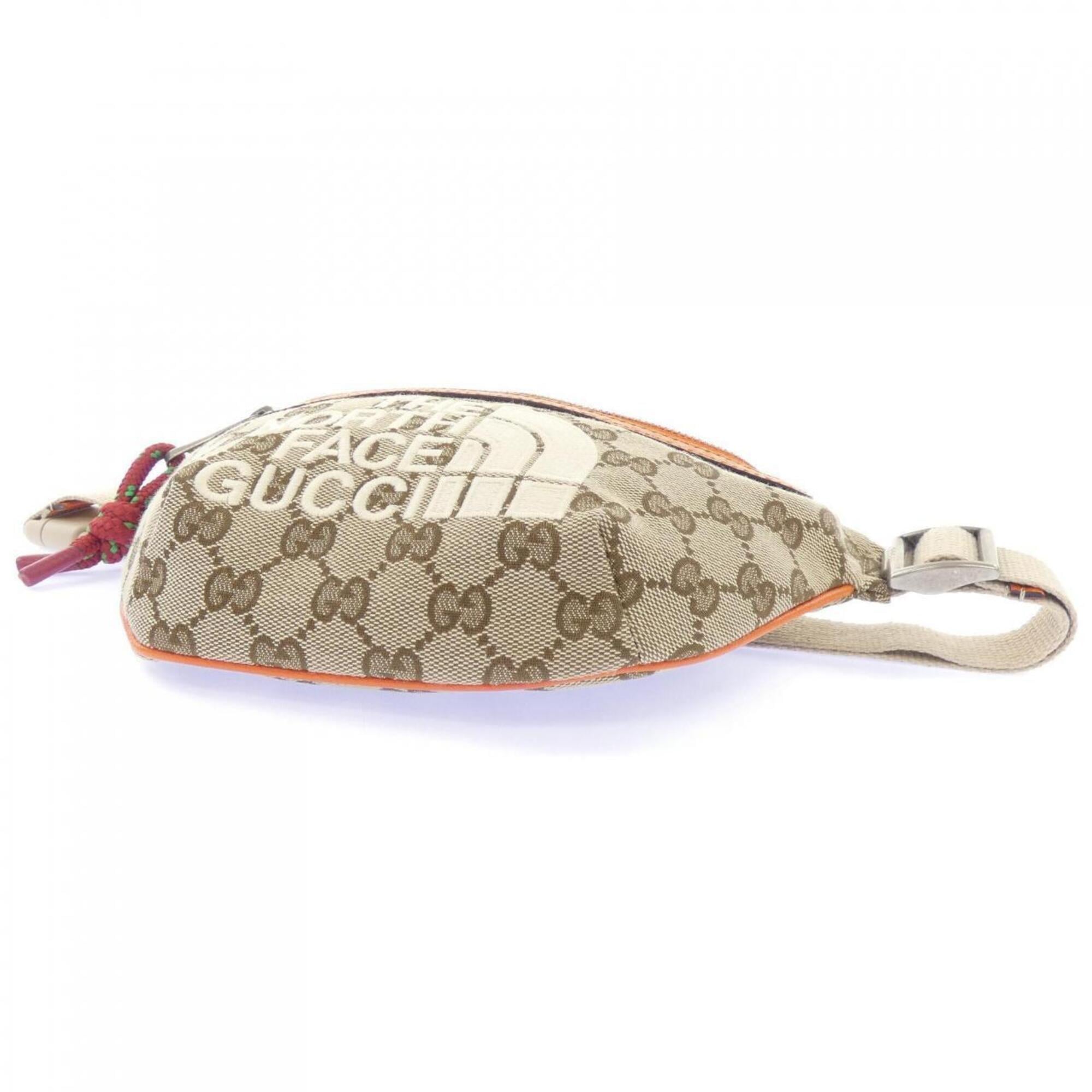 Gucci Beige Brown Handbag (Pre-Owned)