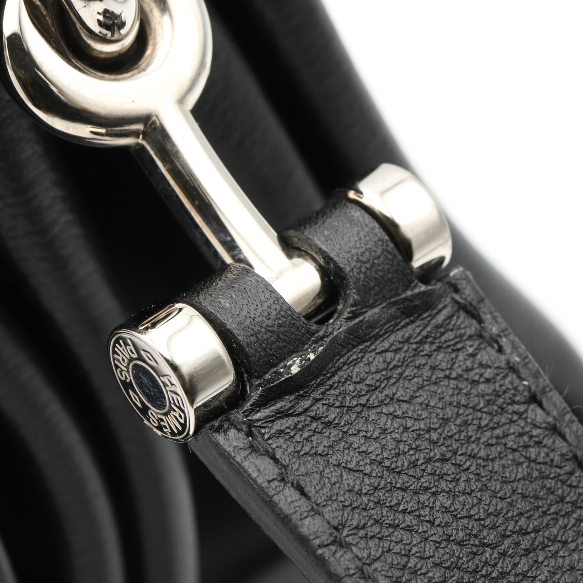 Hermes Black Handbag Shoulder Bag (Pre-Owned)