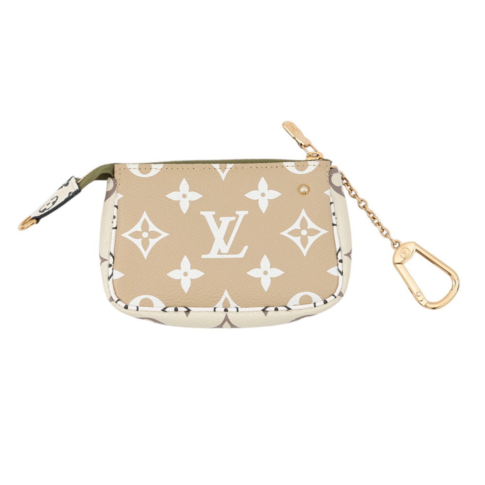 Louis Vuitton Monogram Beige Khaki Pouch (Pre-Owned)
