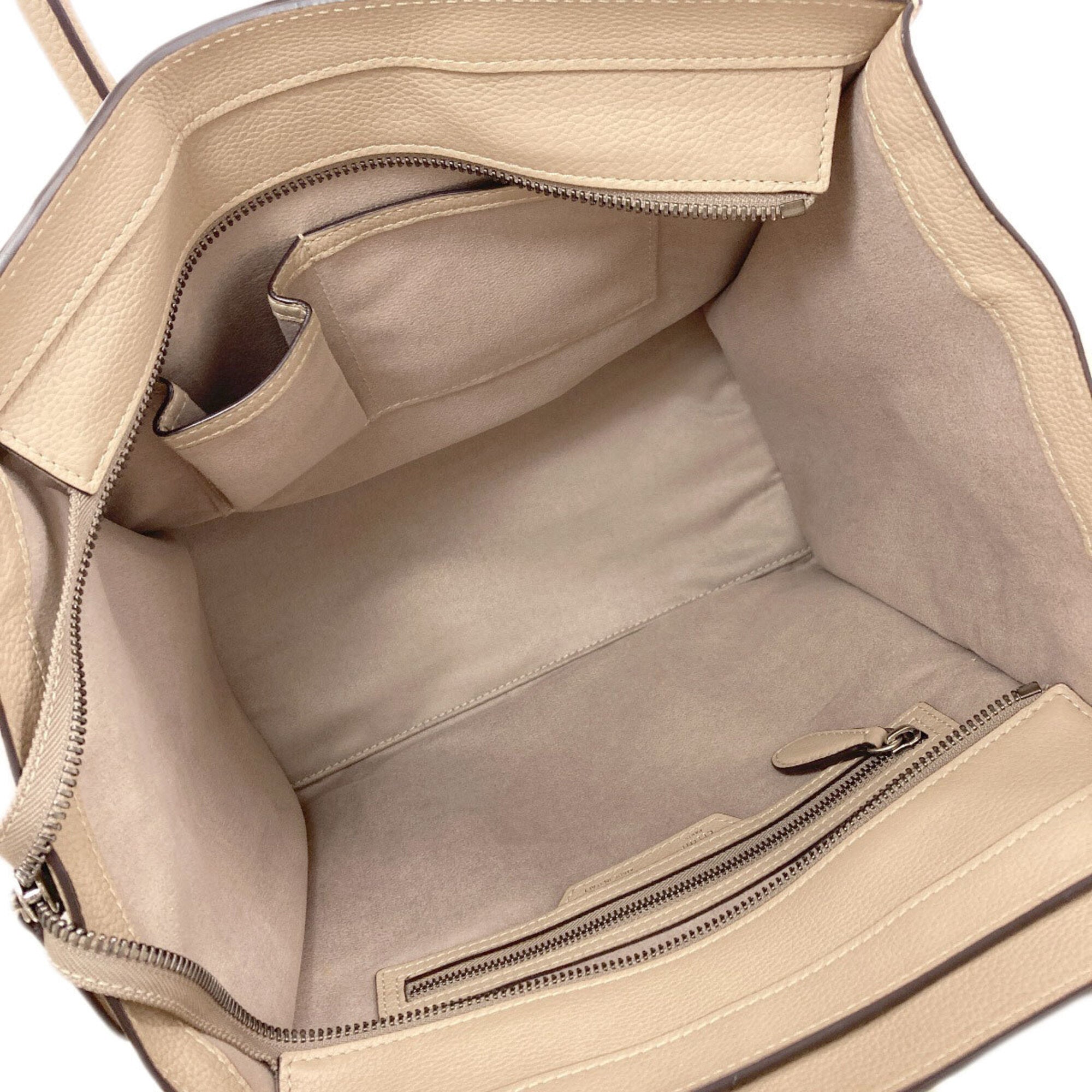 Celine Brown Leather Tote Bag (Pre-Owned)