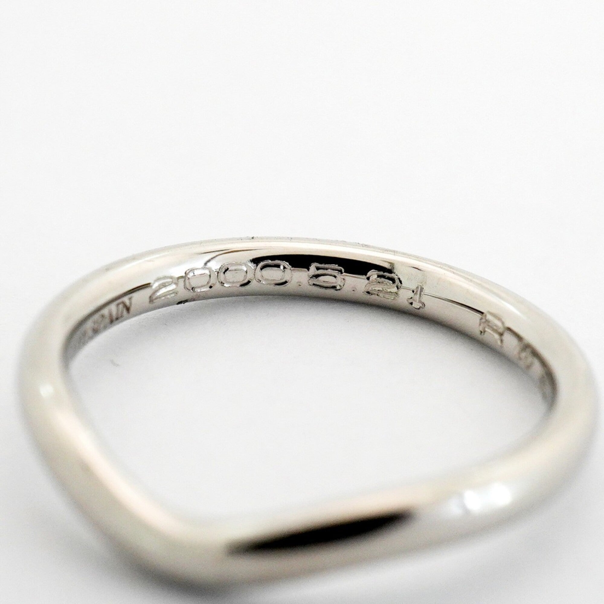Tiffany Platinum 950 Band Ring (Pre-Owned)