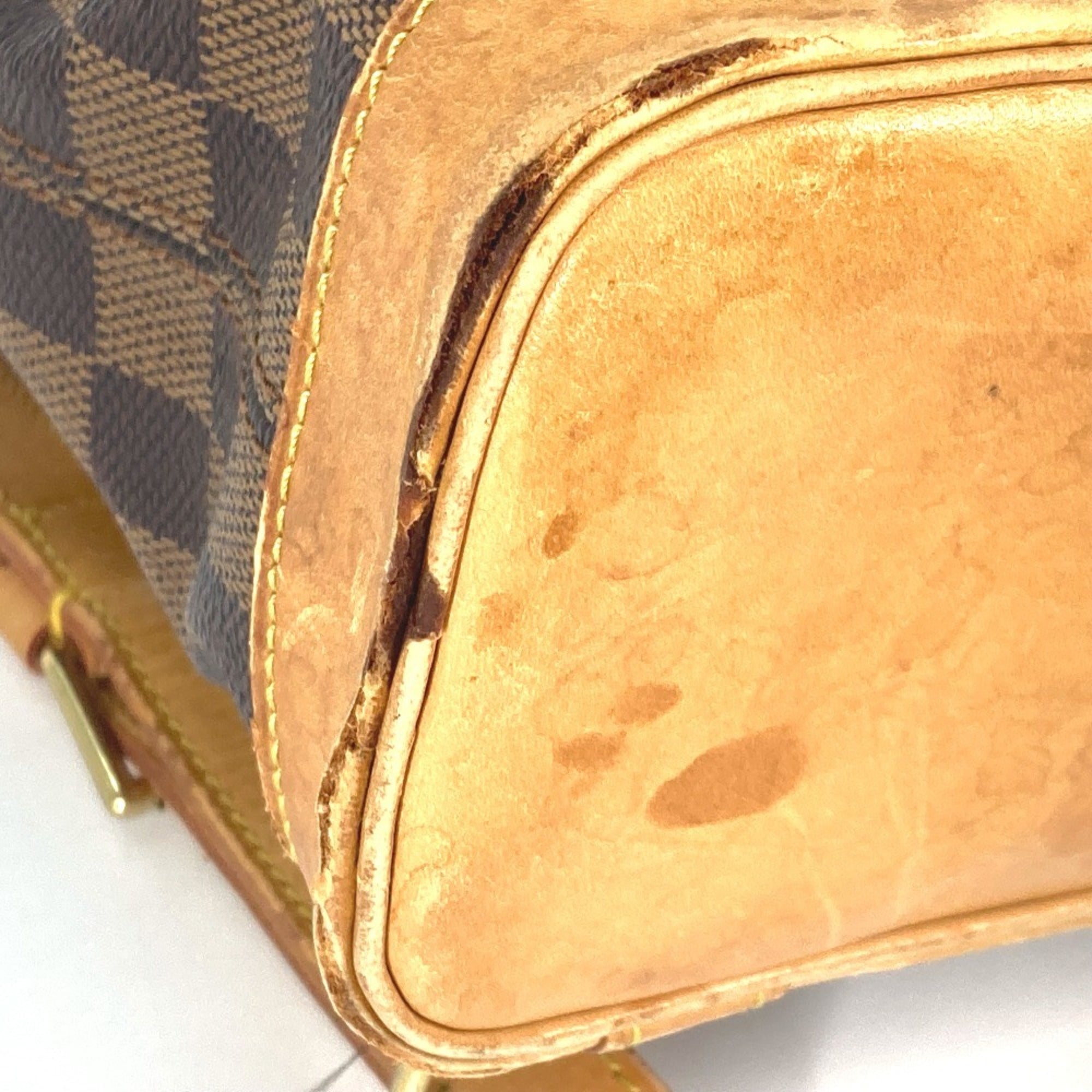 Louis Vuitton Brown Ebene Damier Canvas Backpack (Pre-Owned)
