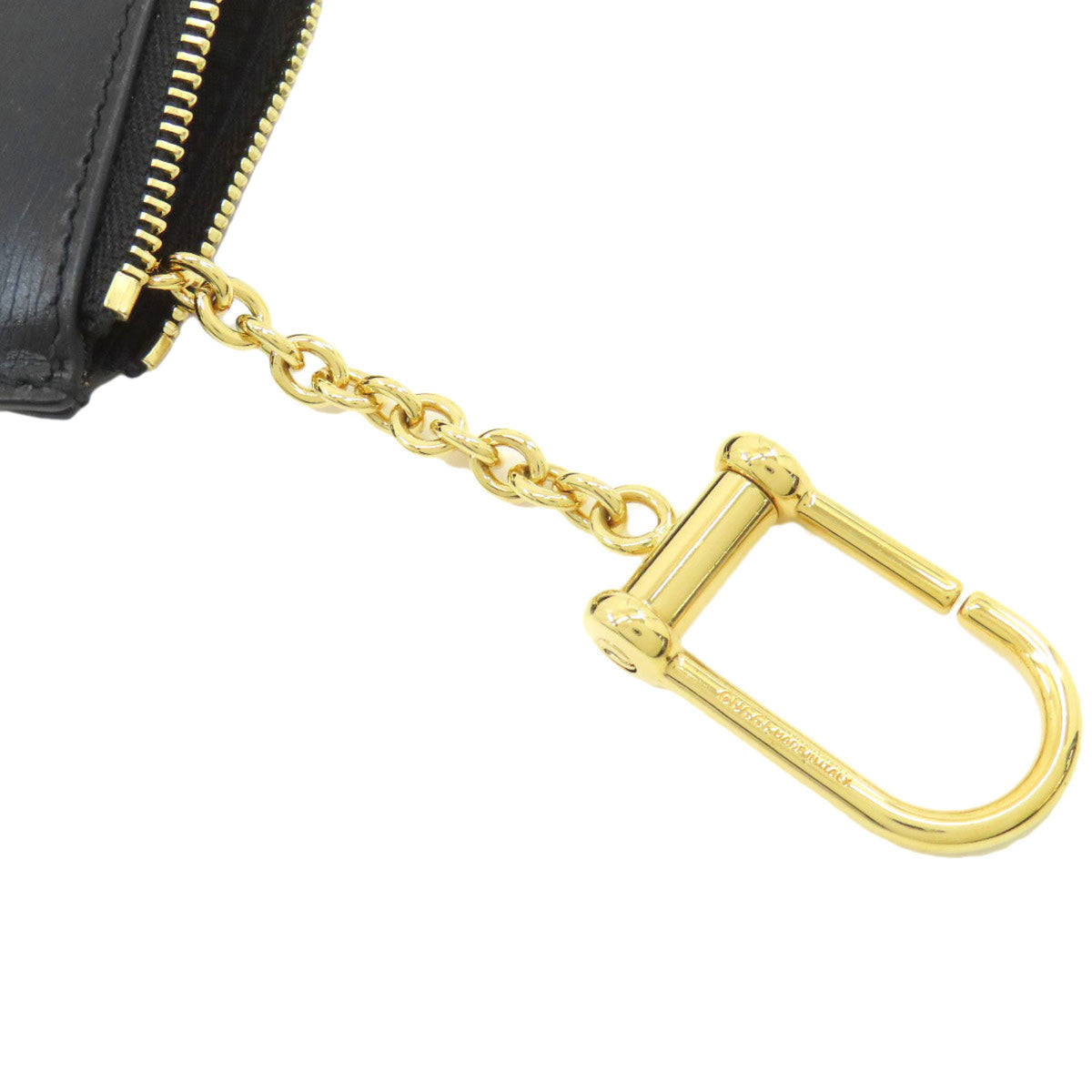 Gucci Black Leather Coin Purse/Coin Case (Pre-Owned)