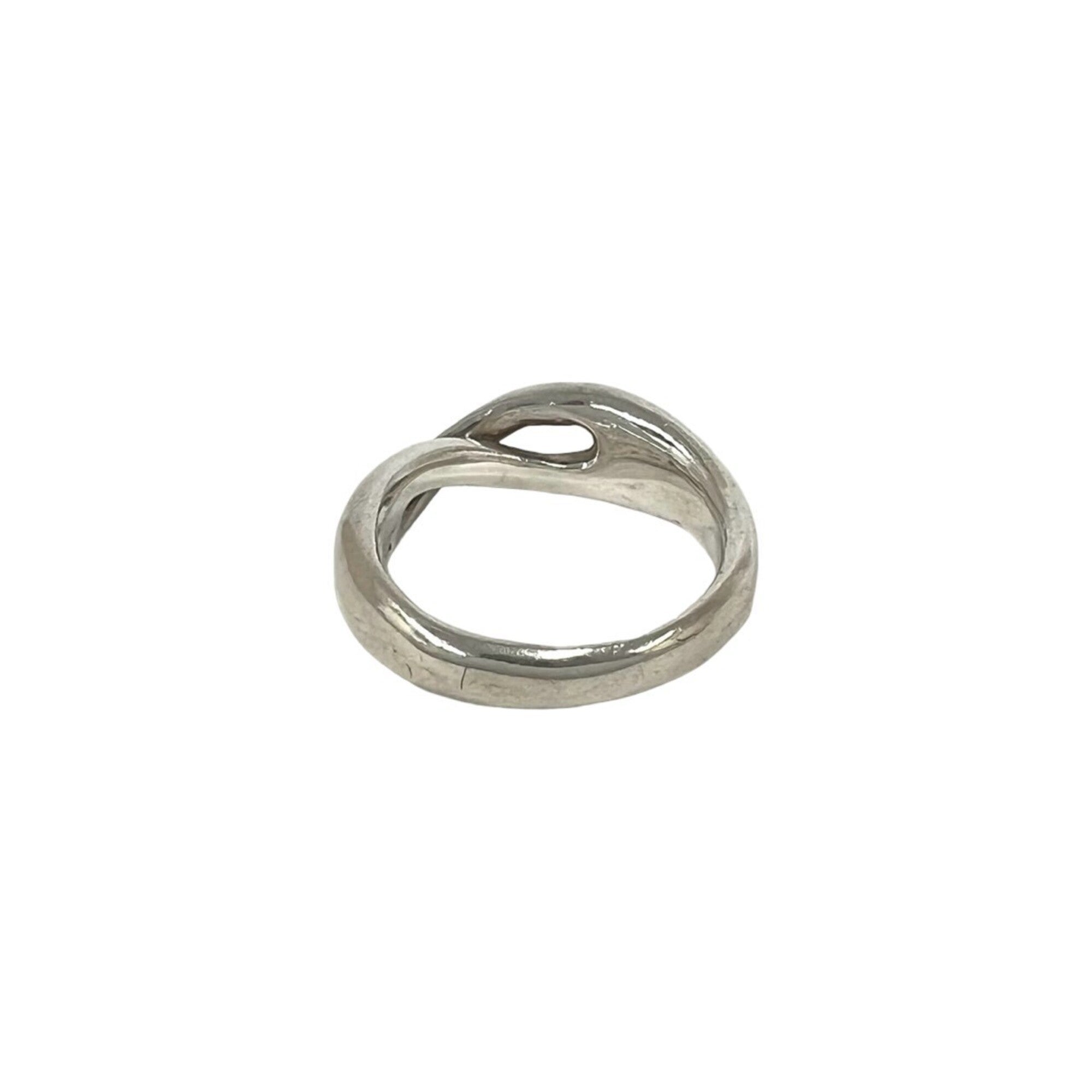 Tiffany Silver Silver 925 Band Ring (Pre-Owned)