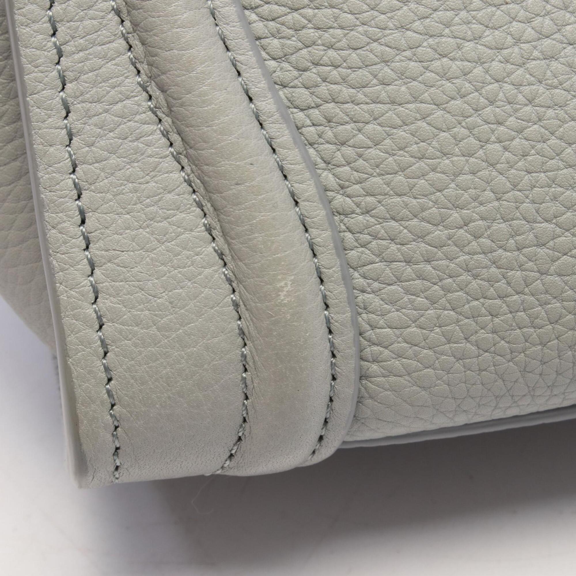 Celine Gray Leather Handbag (Pre-Owned)
