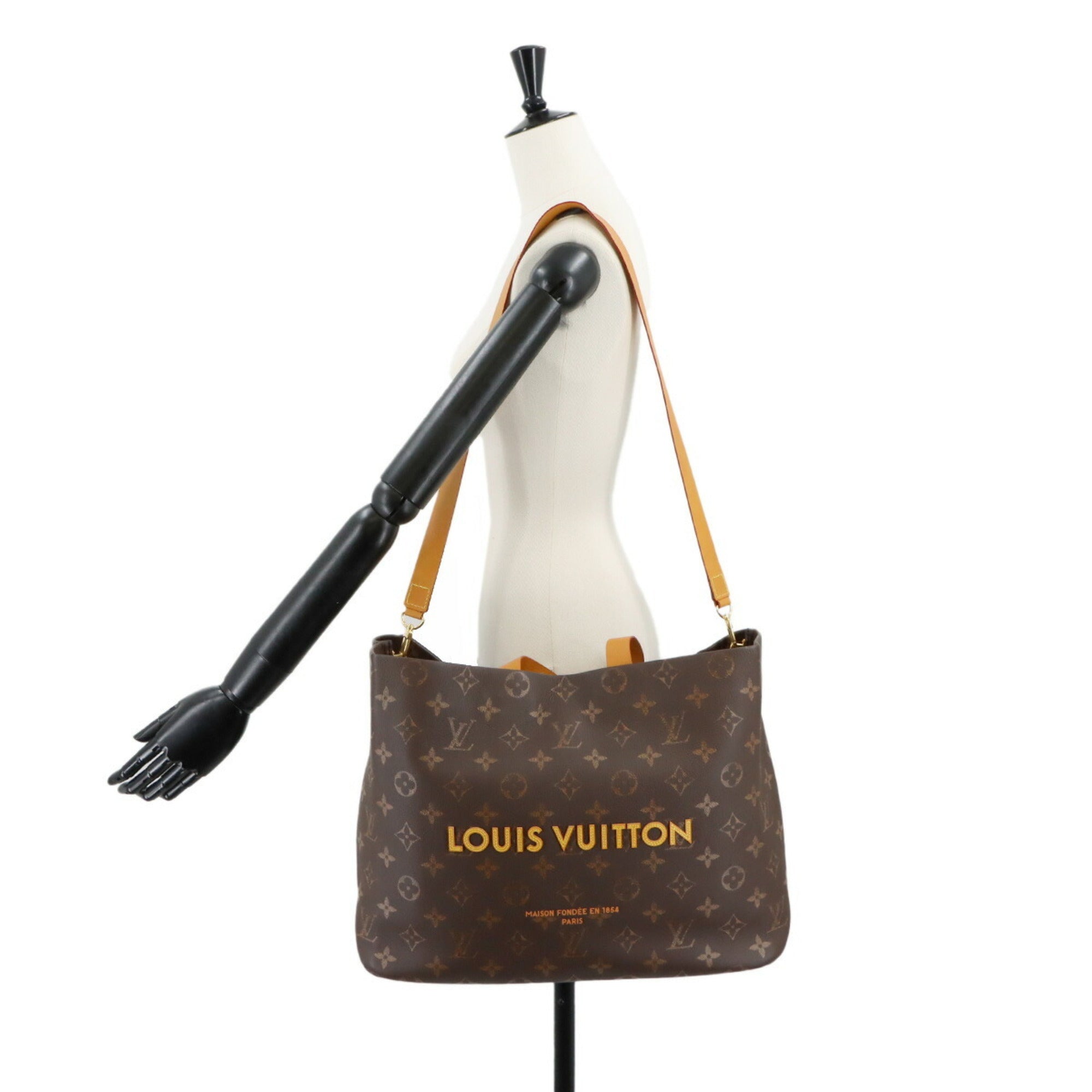 Louis Vuitton Monogram Monogram Handbag Tote Bag (Pre-Owned)