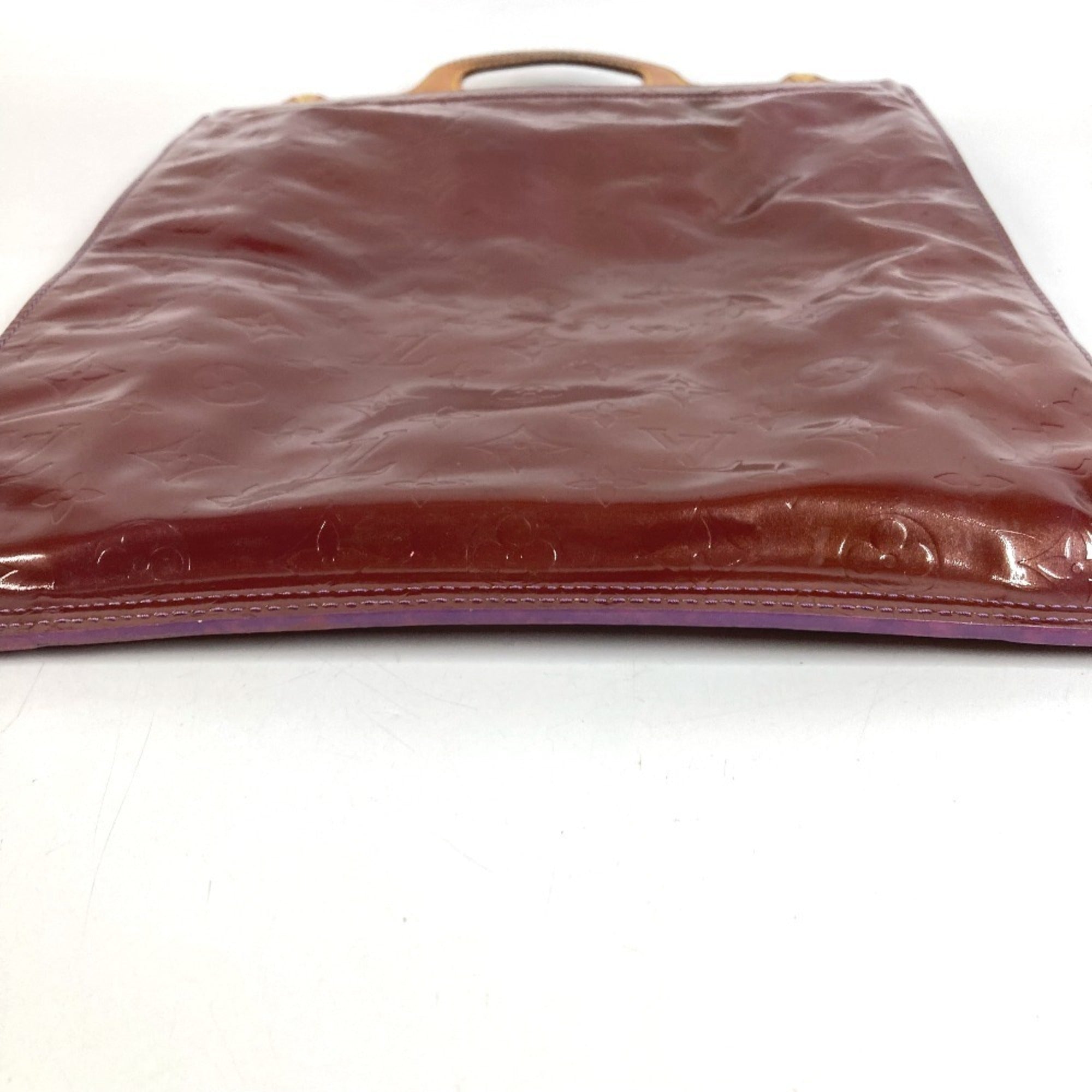 Louis Vuitton Purple Violet Monogram Vernis Clutch Bag Handbag (Pre-Owned)