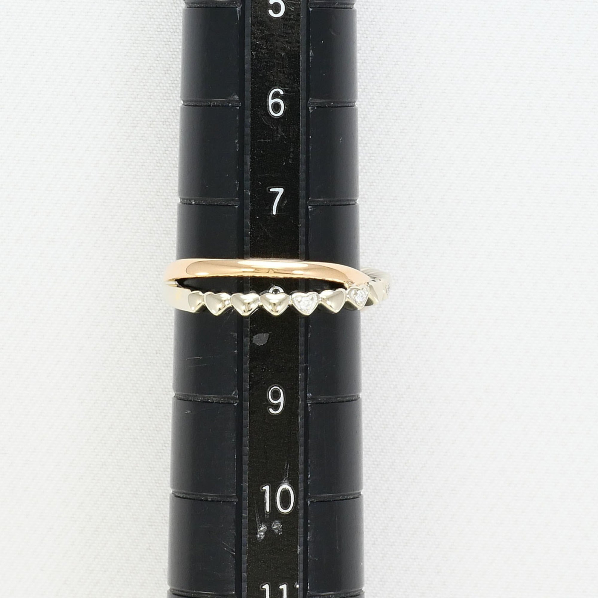 Unbranded Pink Gold White Gold Pink Gold (10K) White Gold (10K) Band Ring (Pre-Owned)
