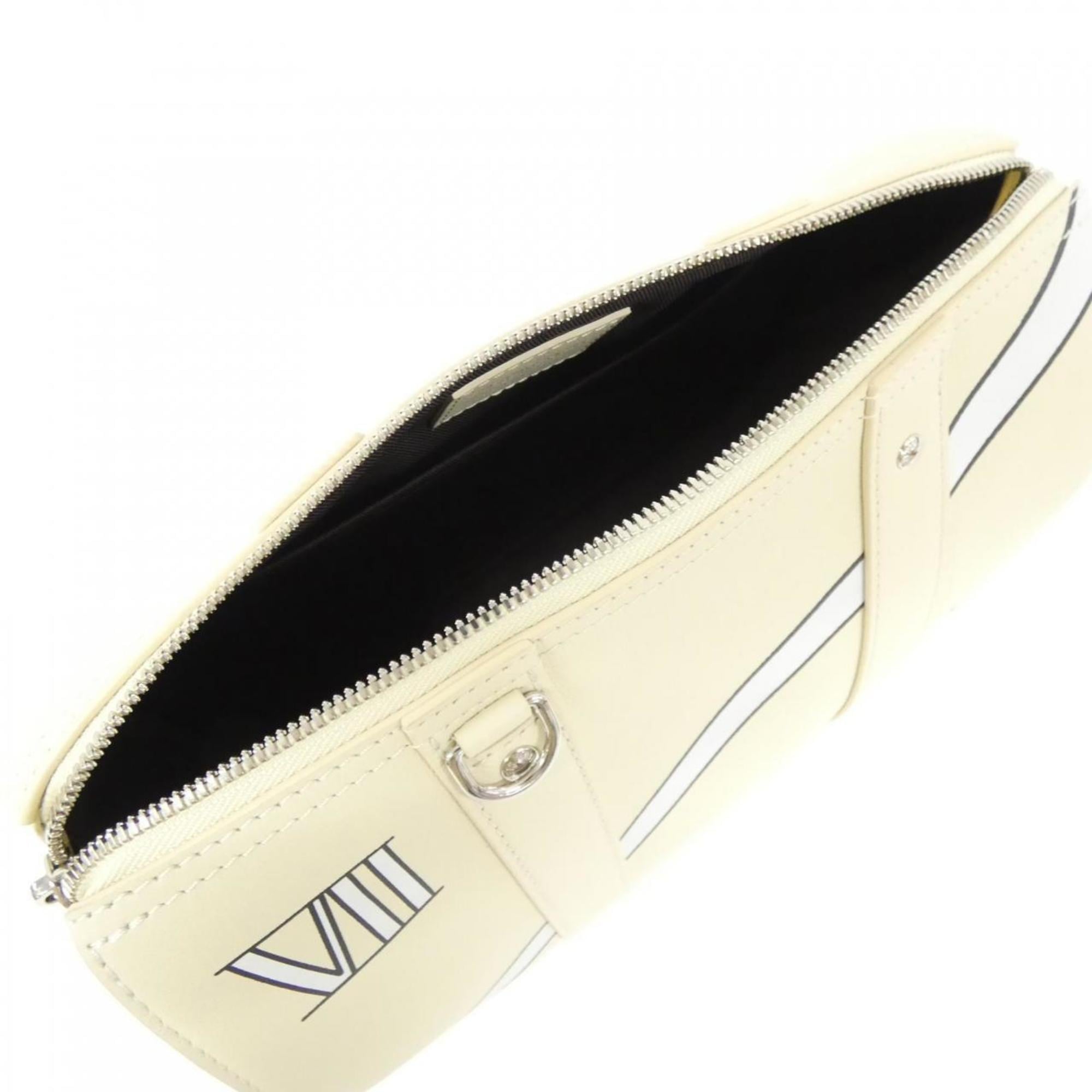 Louis Vuitton Beige Leather Shoulder Bag (Pre-Owned)