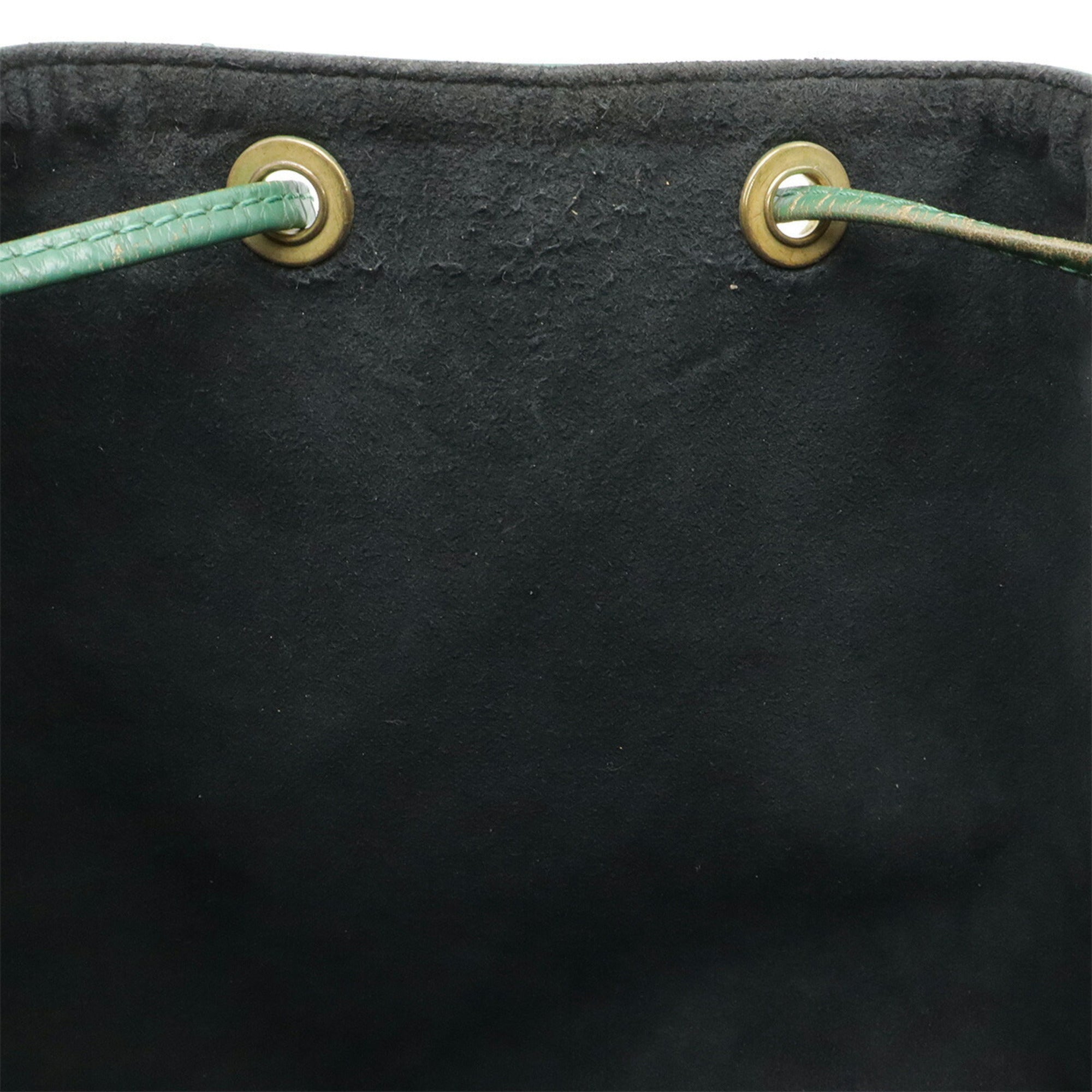 Louis Vuitton Borneo Green Green Epi Leather Shoulder Bag (Pre-Owned)
