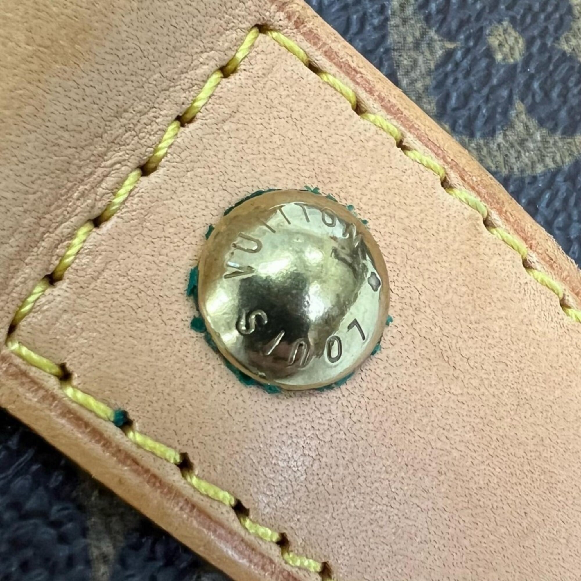 Louis Vuitton Brown Monogram Or White Monogram Boston Bag (Pre-Owned)