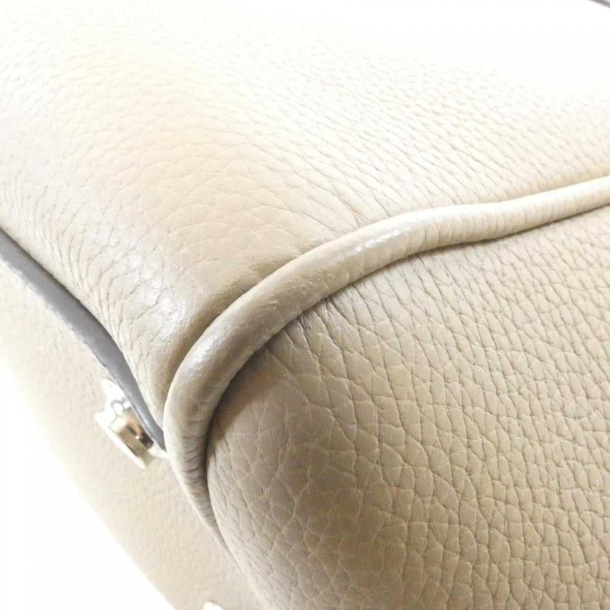 Louis Vuitton Beige Tourterelle Leather Handbag (Pre-Owned)