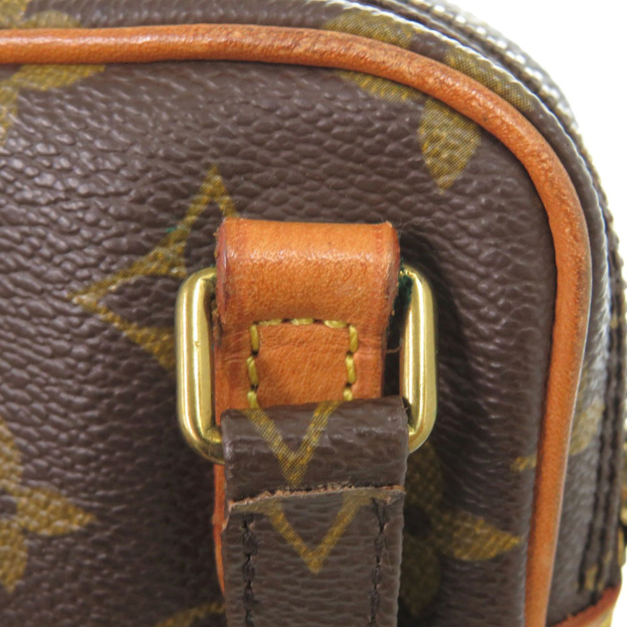 Louis Vuitton Brown Monogram Canvas Shoulder Bag (Pre-Owned)