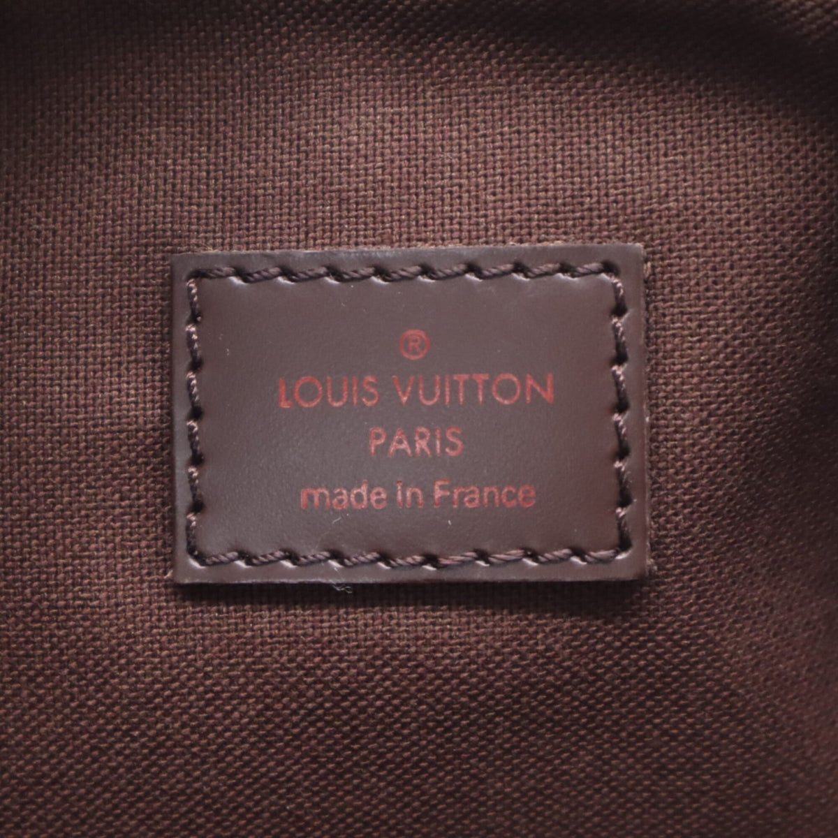 Louis Vuitton Beige Brown Coated Canvas Leather Pochette Shoulder Bag (Pre-Owned)